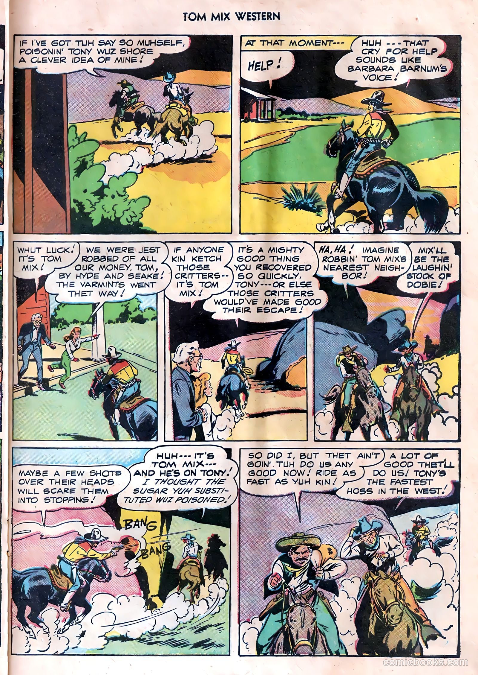 Tom Mix Western #7 — page 31 of 54