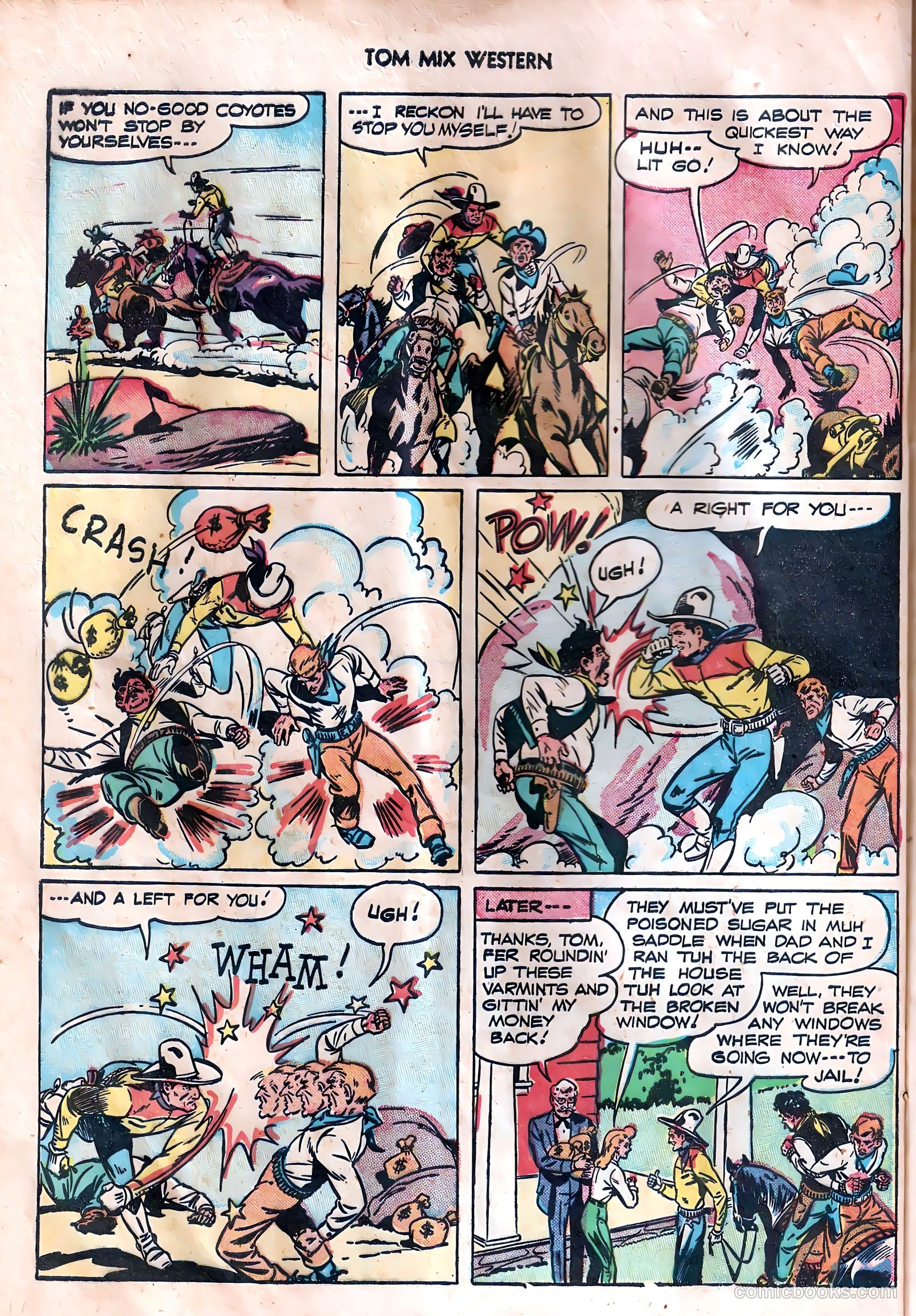 Tom Mix Western #7 — page 32 of 54