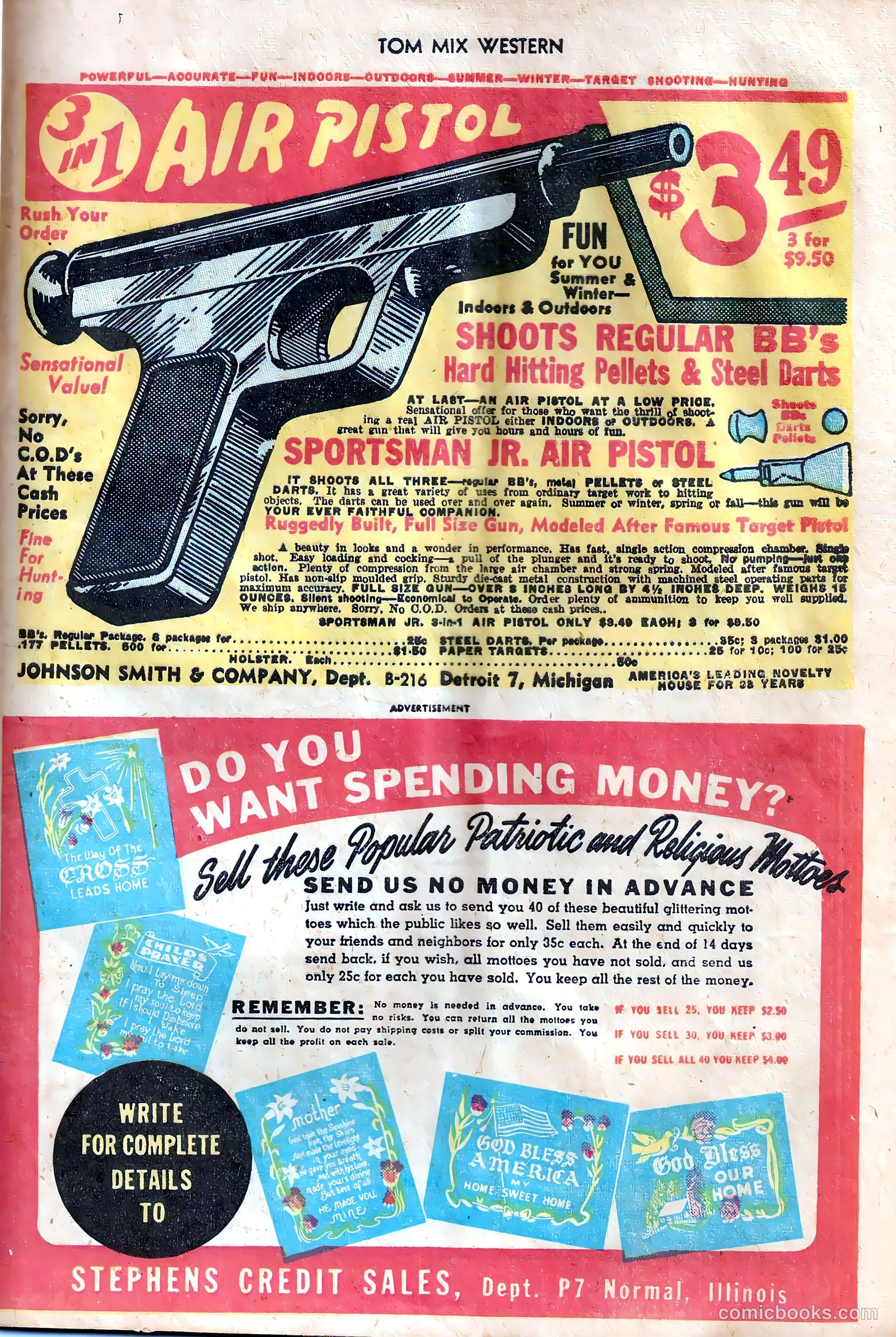Tom Mix Western #7 — page 33 of 54