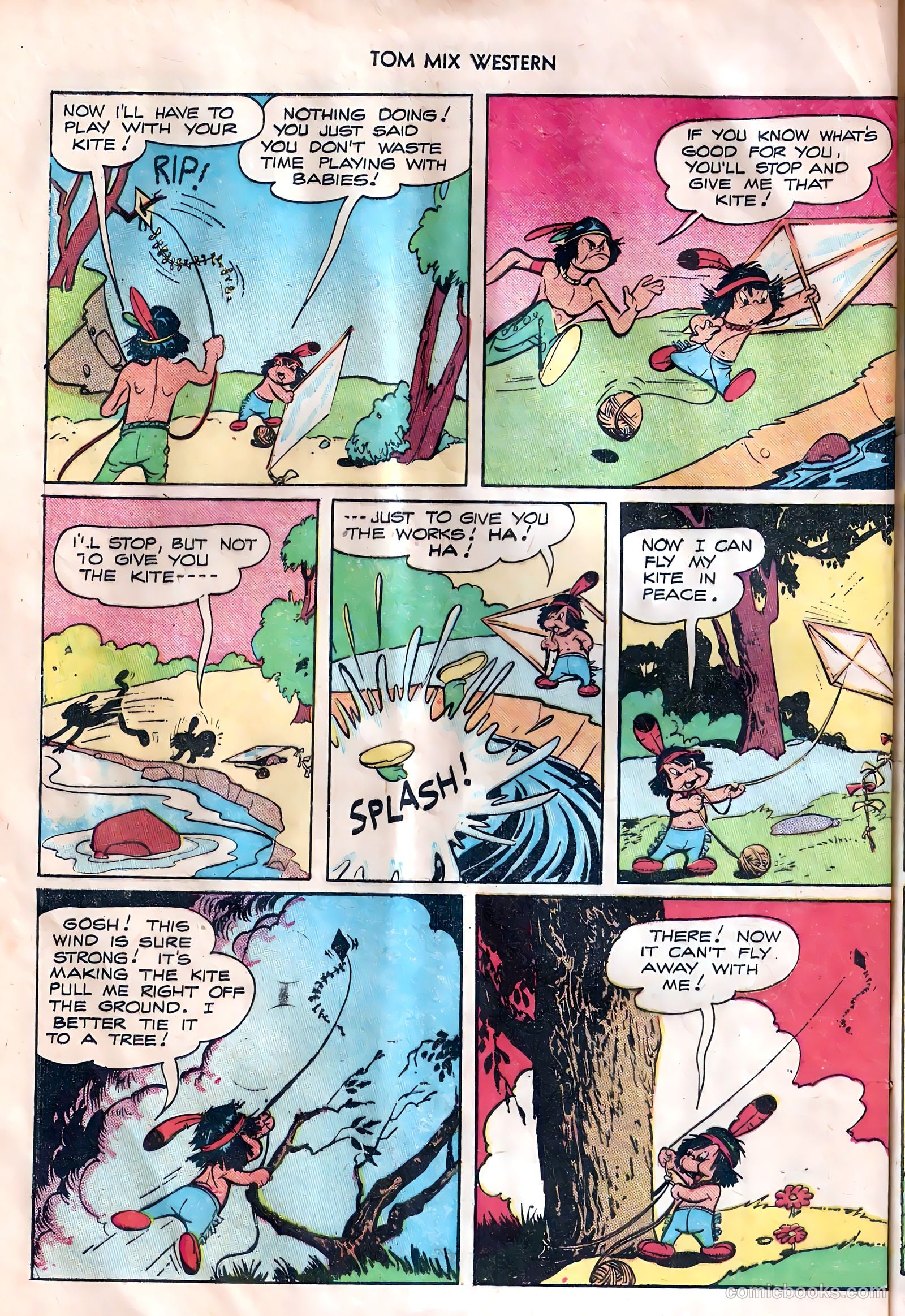 Tom Mix Western #7 — page 36 of 54