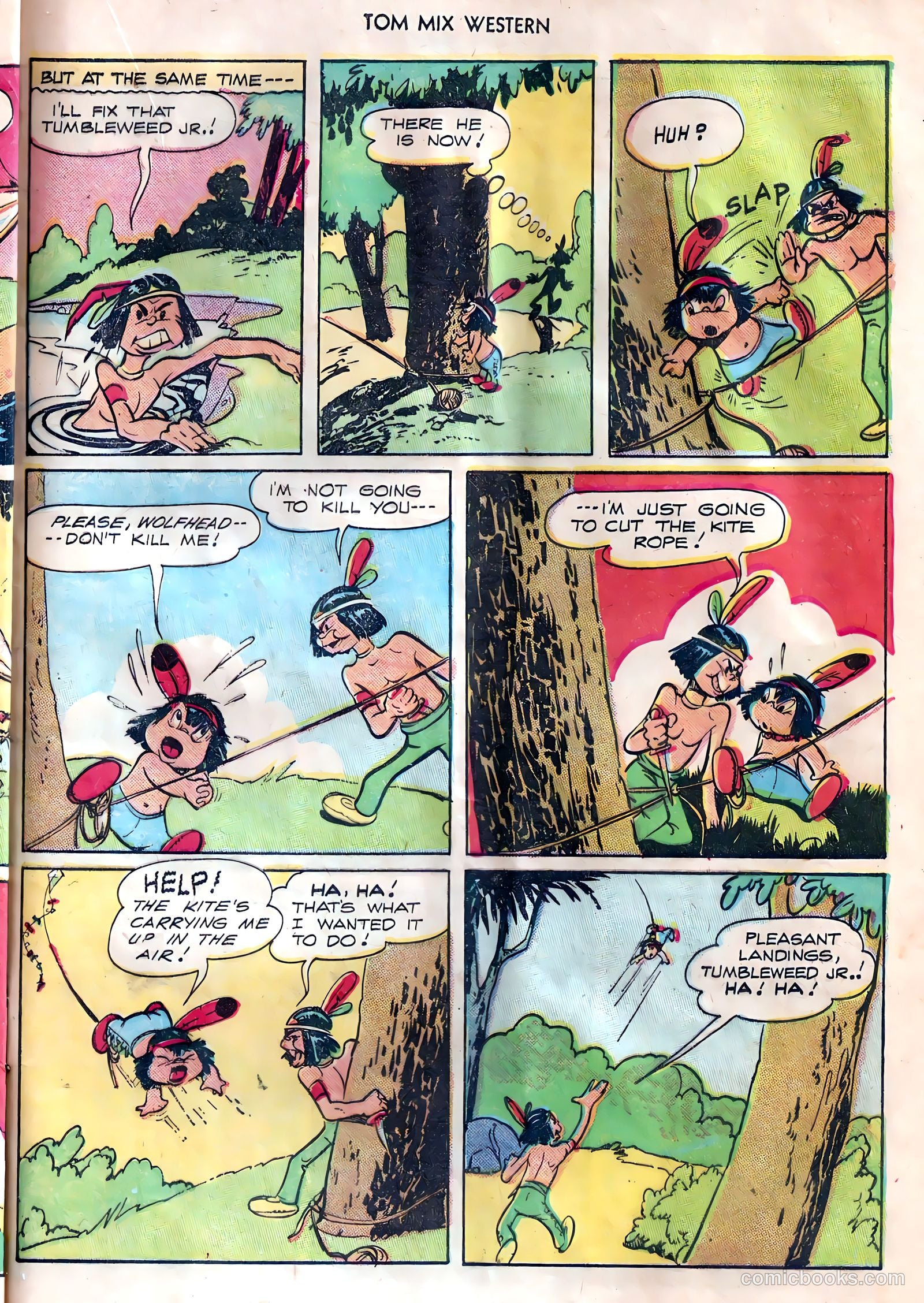 Tom Mix Western #7 — page 37 of 54