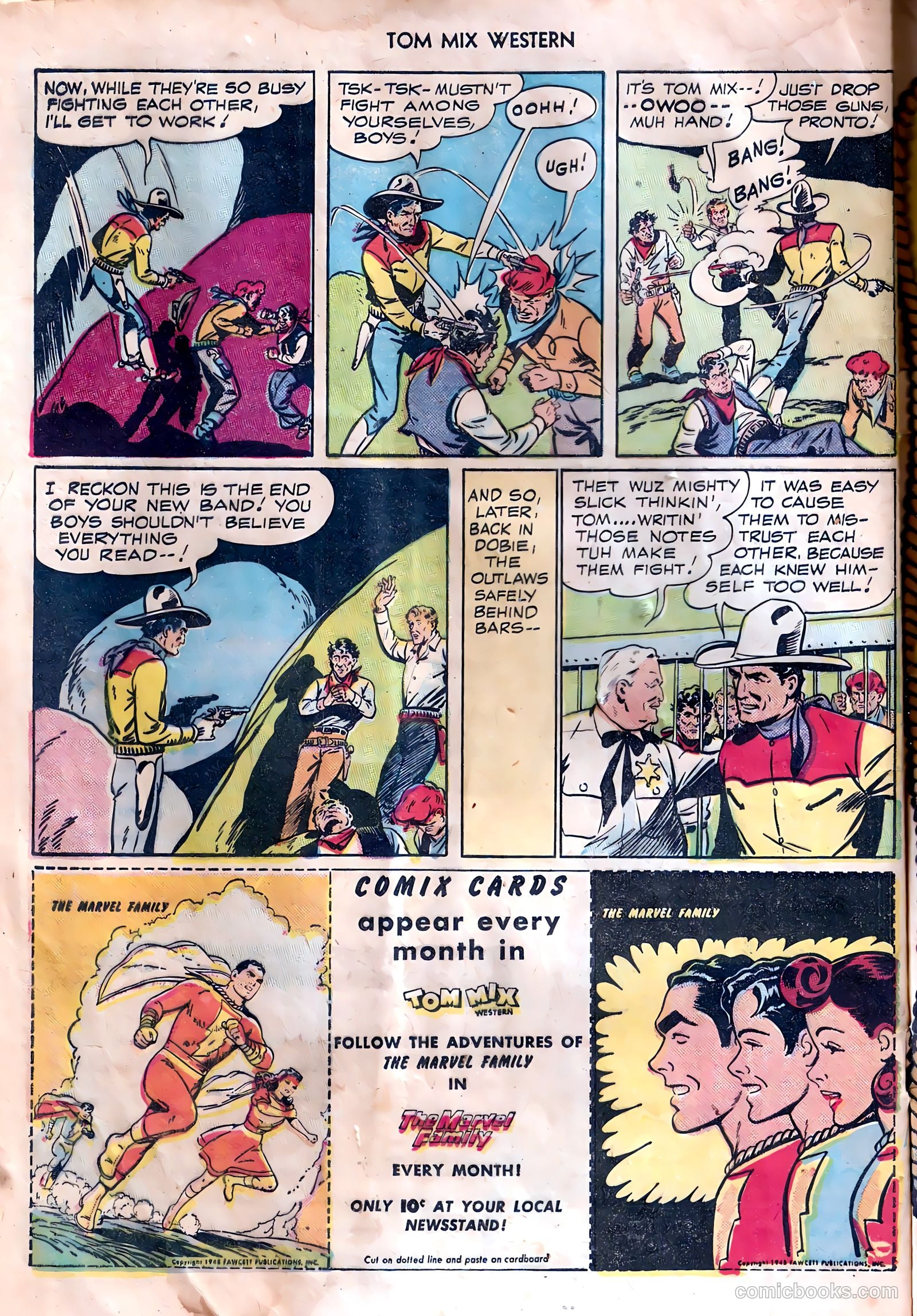 Tom Mix Western #7 — page 48 of 54