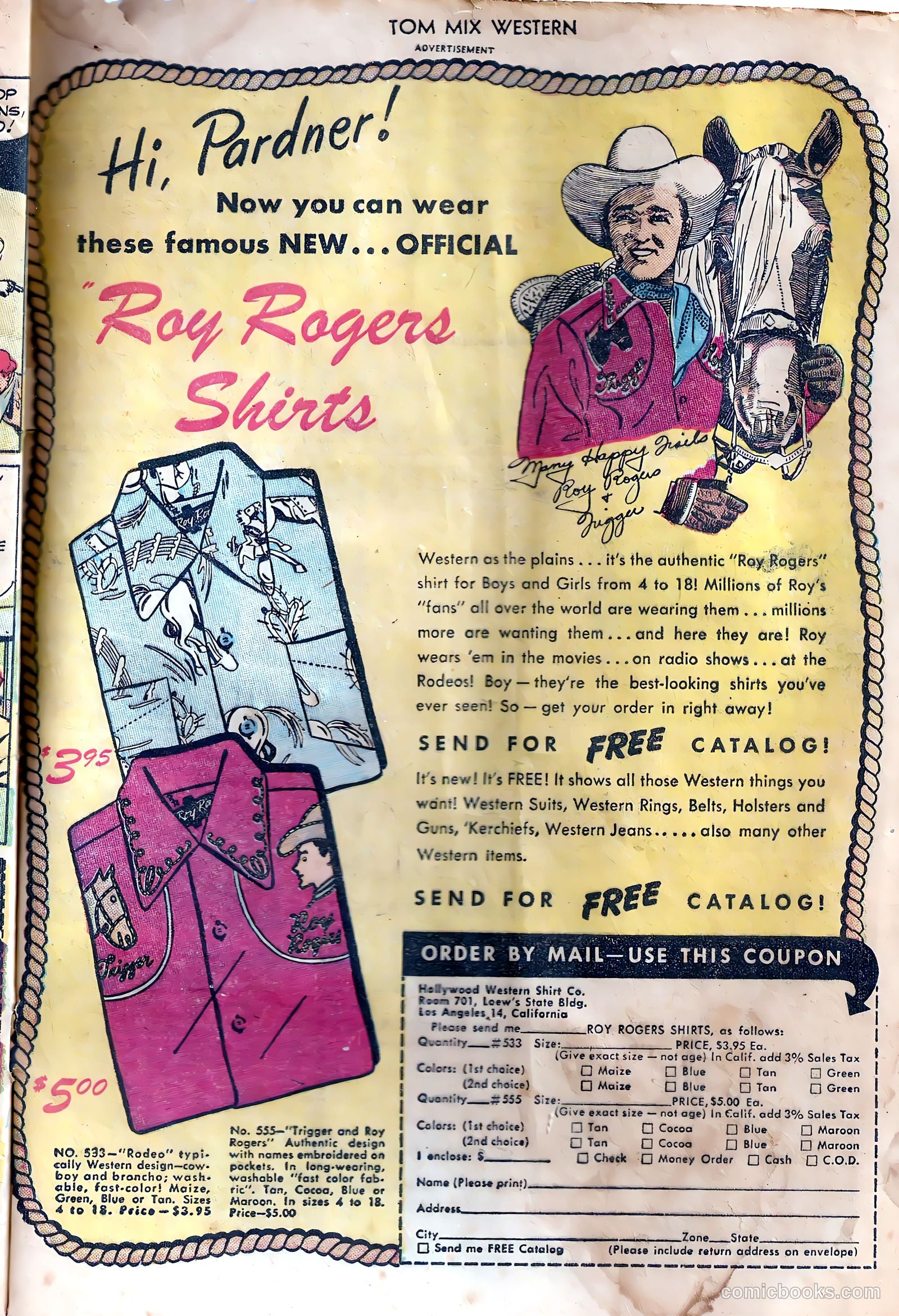 Tom Mix Western #7 — page 49 of 54
