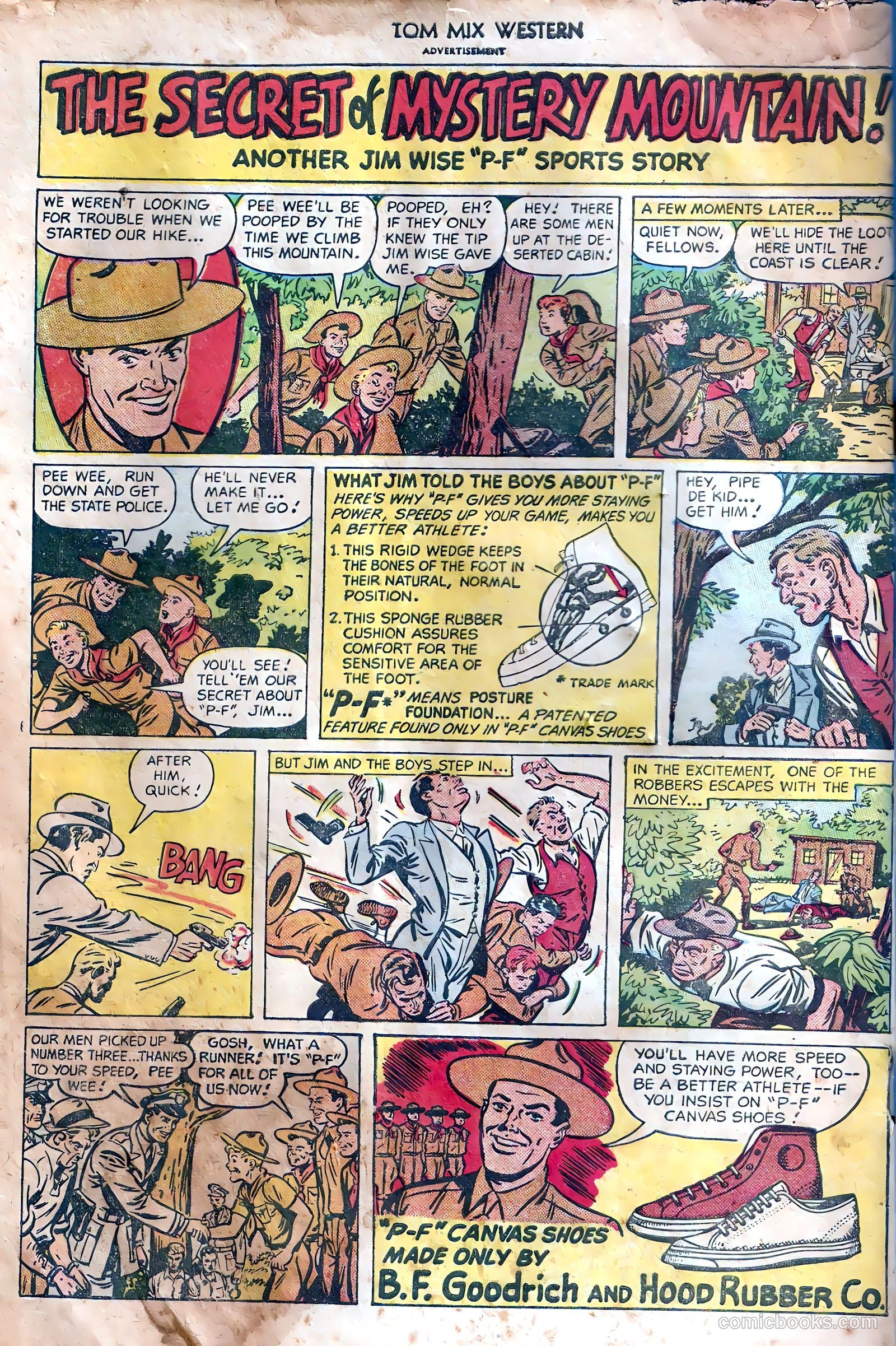 Tom Mix Western #7 — page 50 of 54
