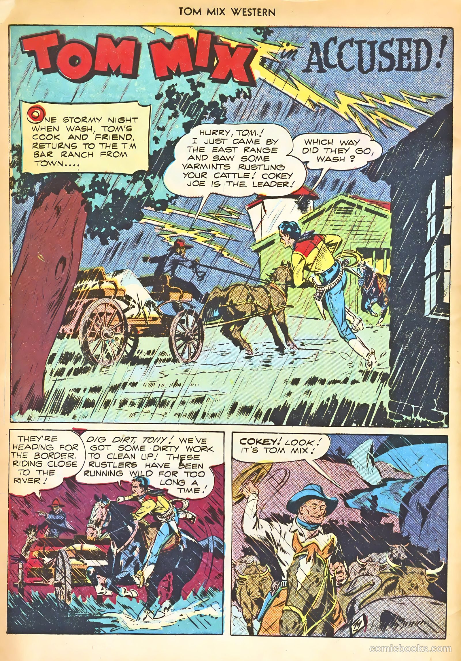 Tom Mix Western #8 — page 4 of 52