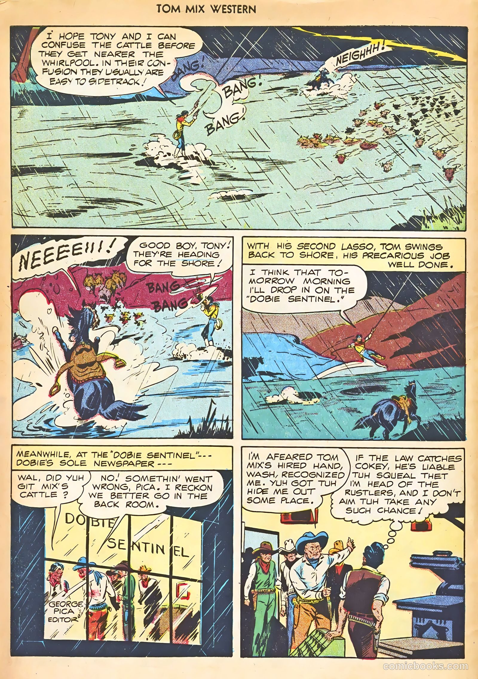 Tom Mix Western #8 — page 6 of 52
