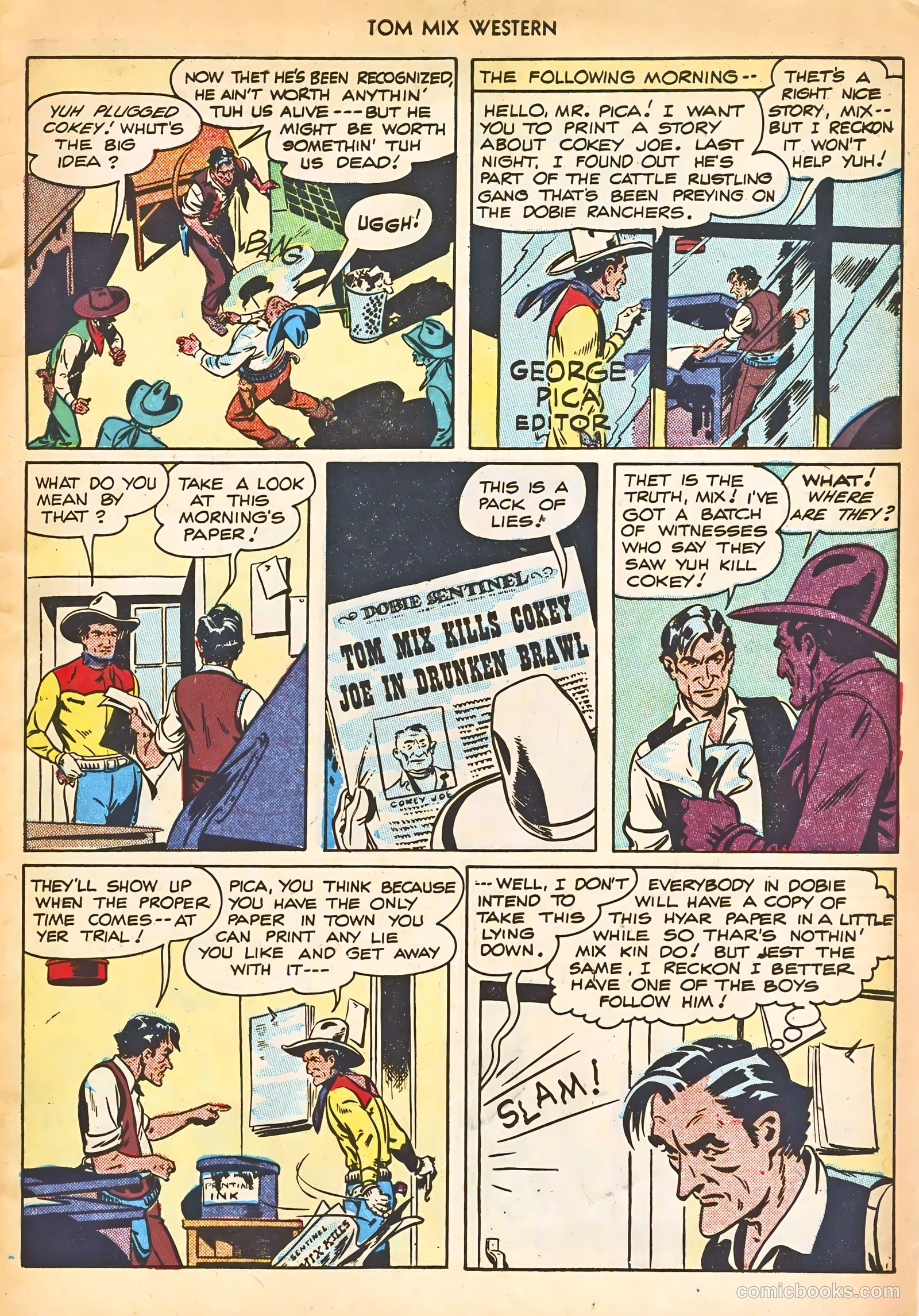 Tom Mix Western #8 — page 7 of 52