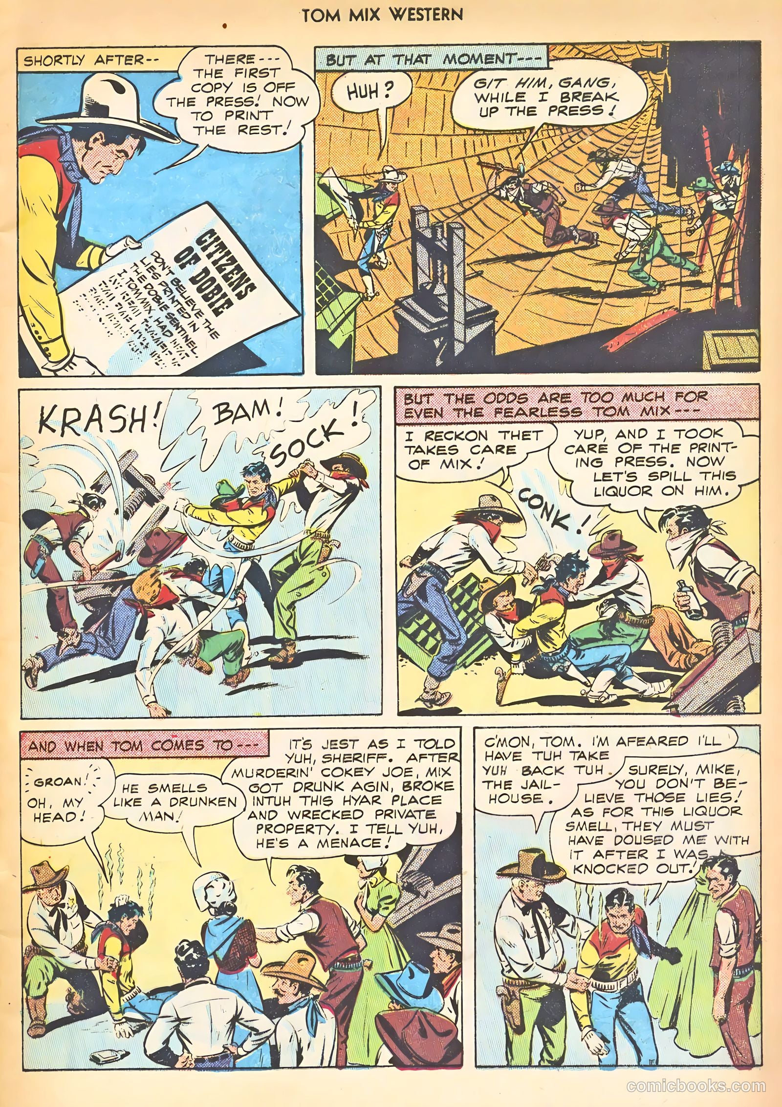 Tom Mix Western #8 — page 9 of 52
