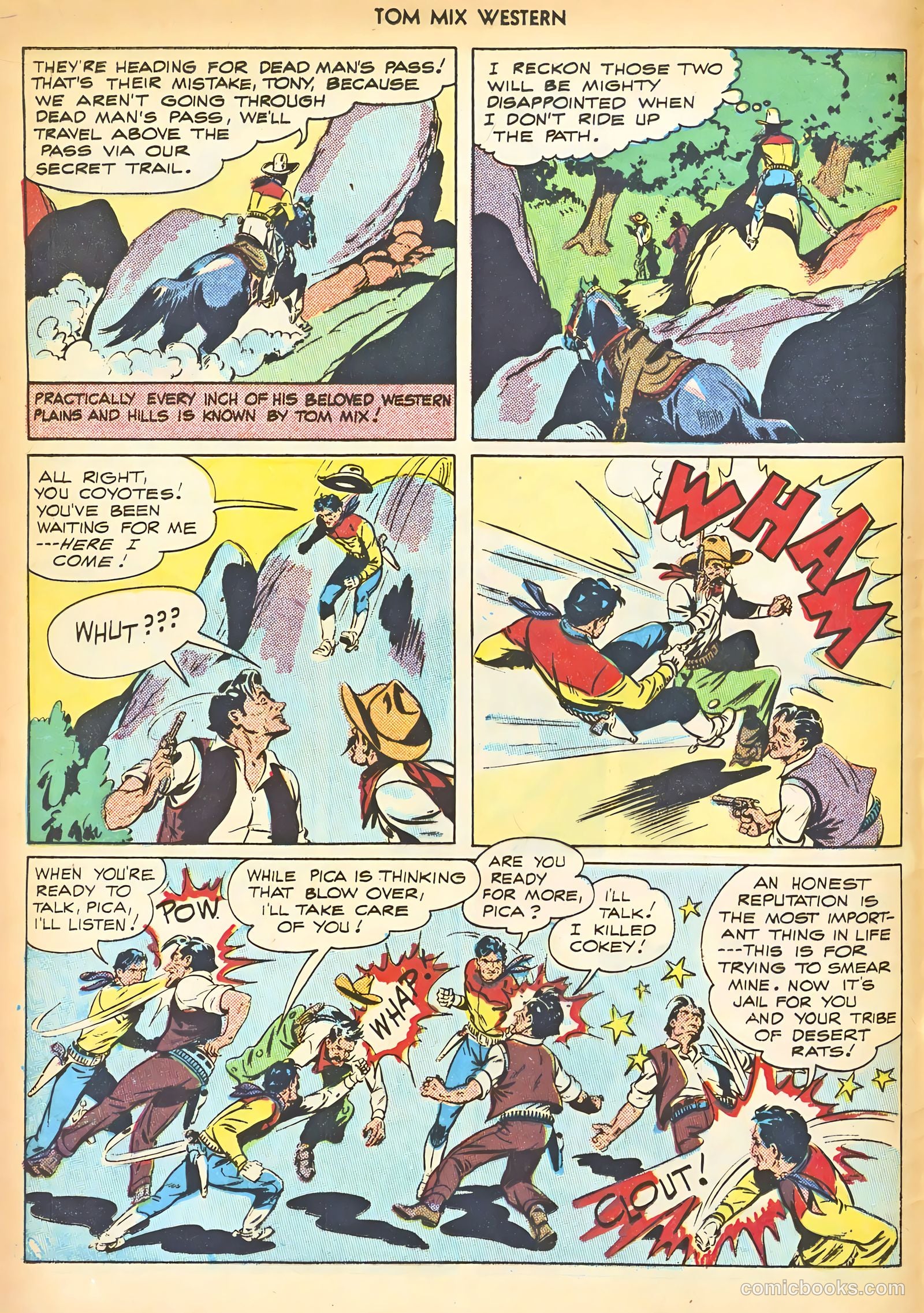 Tom Mix Western #8 — page 12 of 52