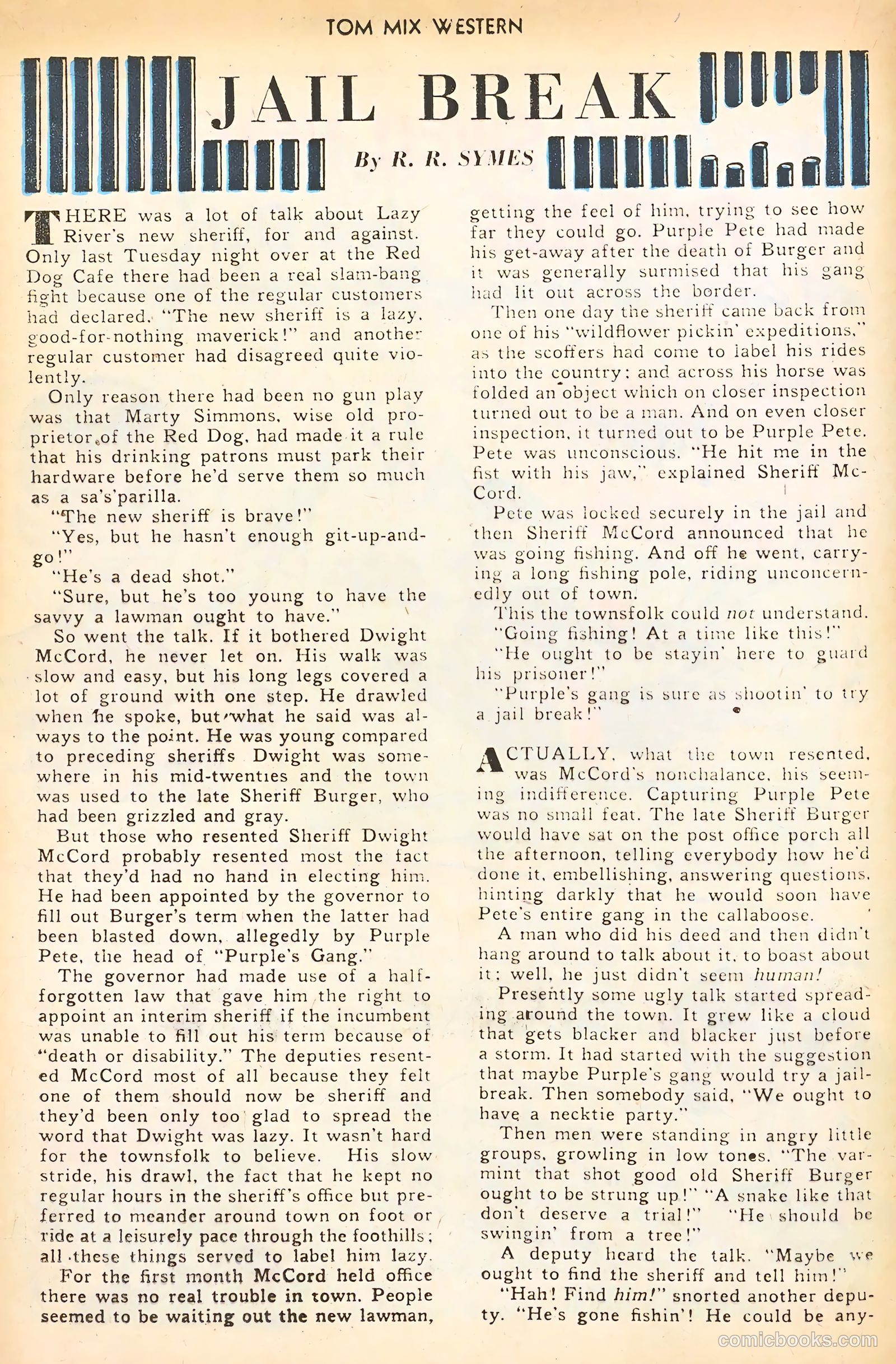 Tom Mix Western #8 — page 16 of 52