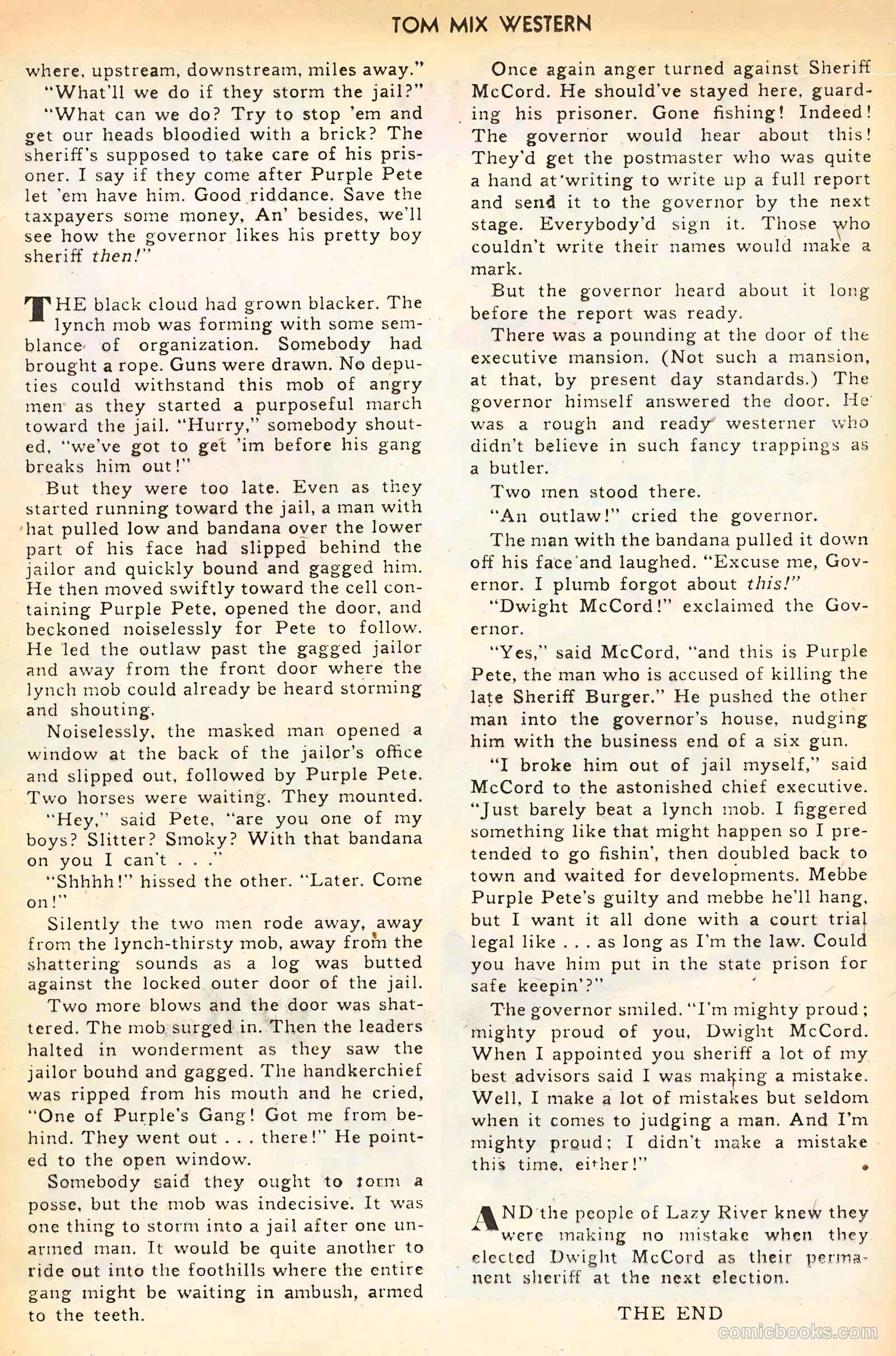 Tom Mix Western #8 — page 17 of 52