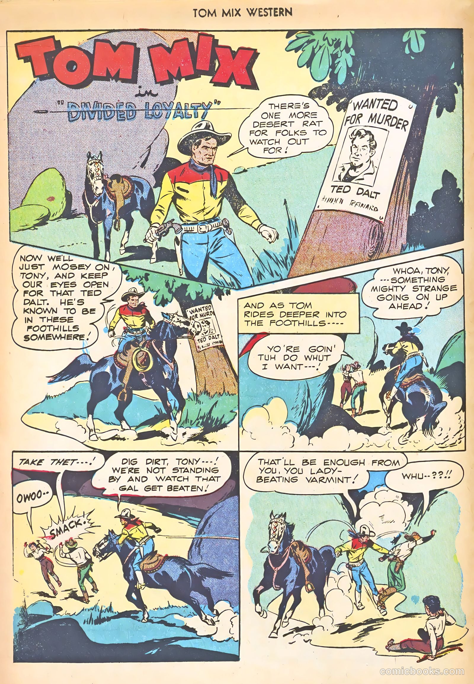 Tom Mix Western #8 — page 18 of 52