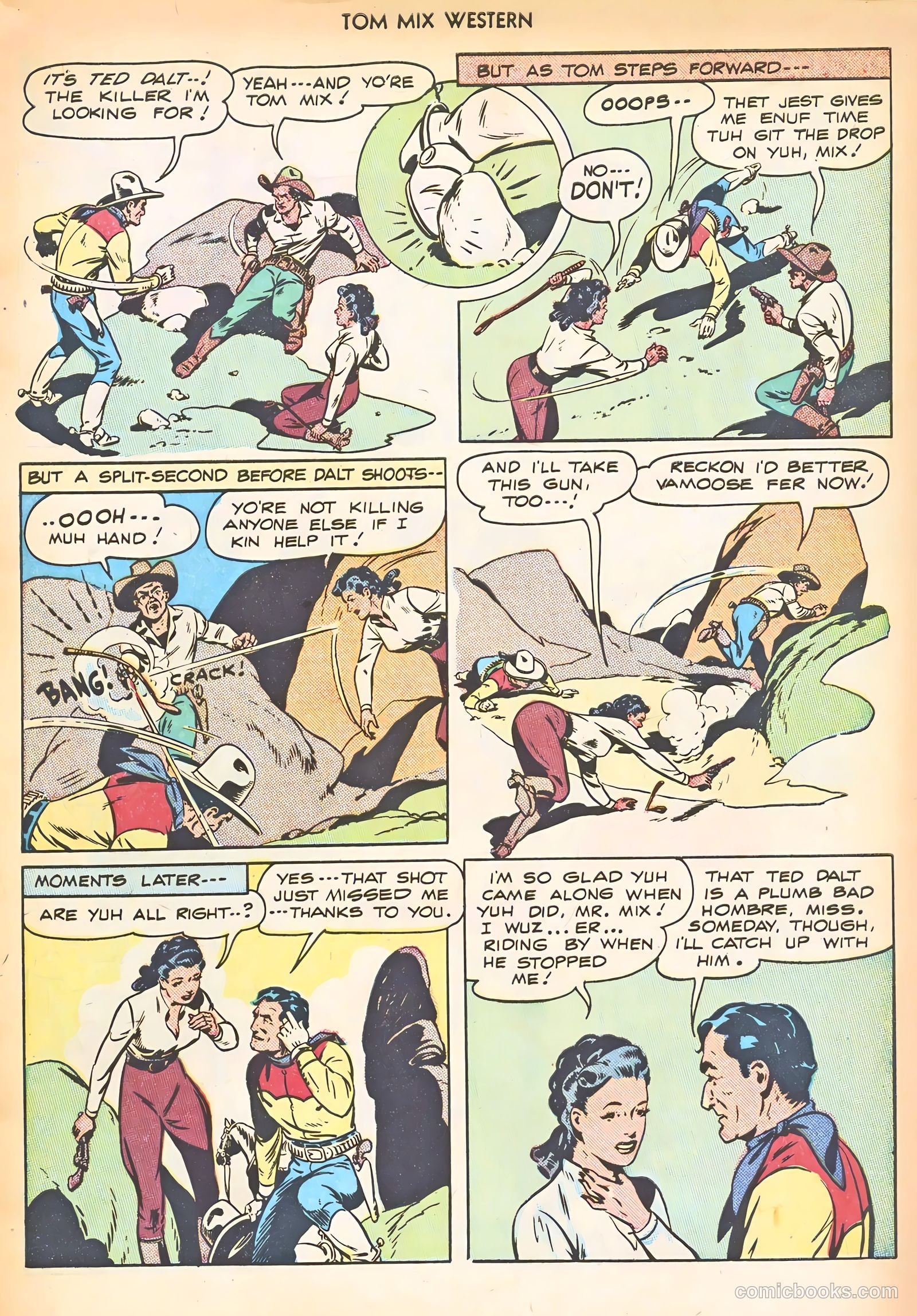 Tom Mix Western #8 — page 19 of 52