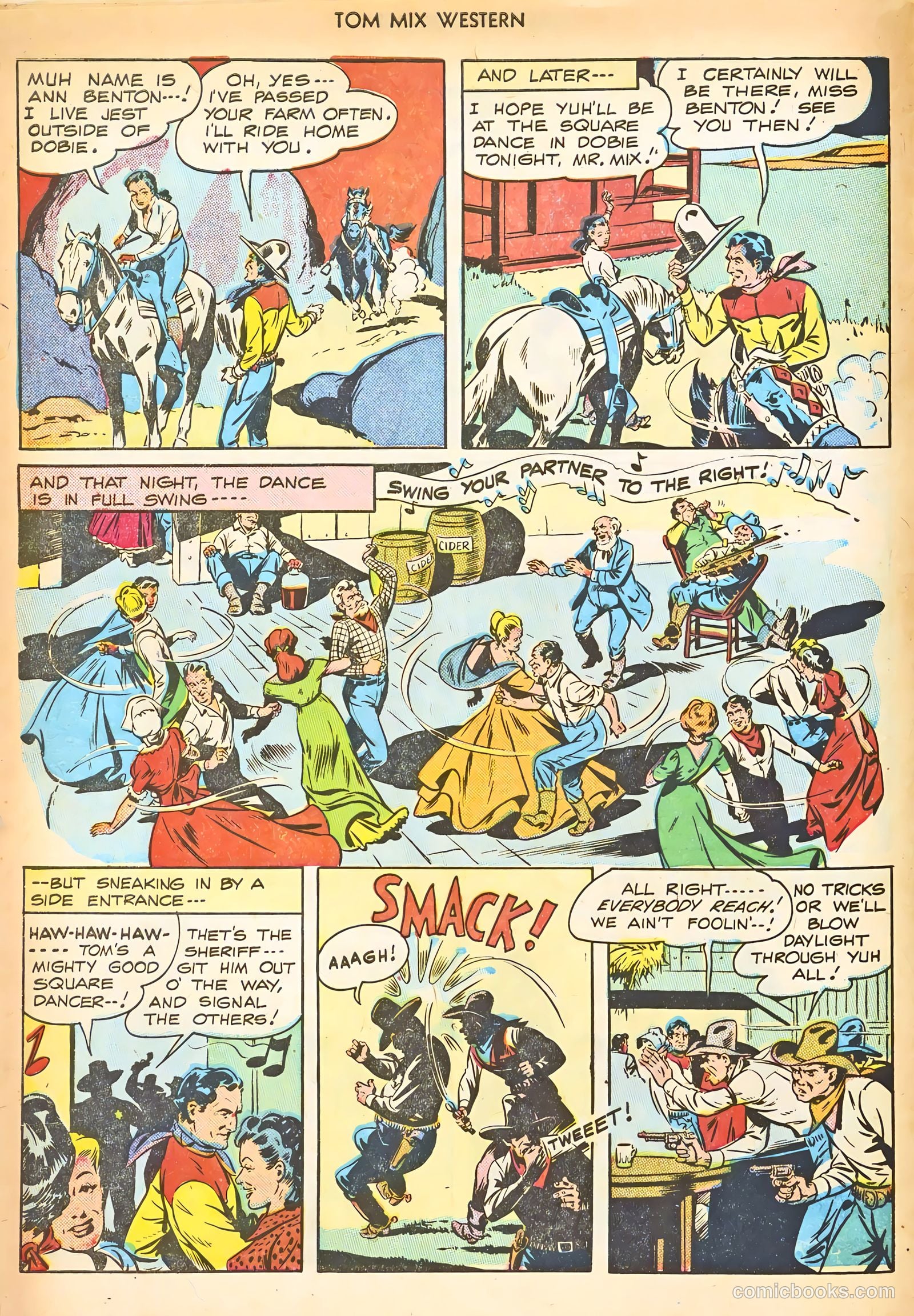 Tom Mix Western #8 — page 20 of 52