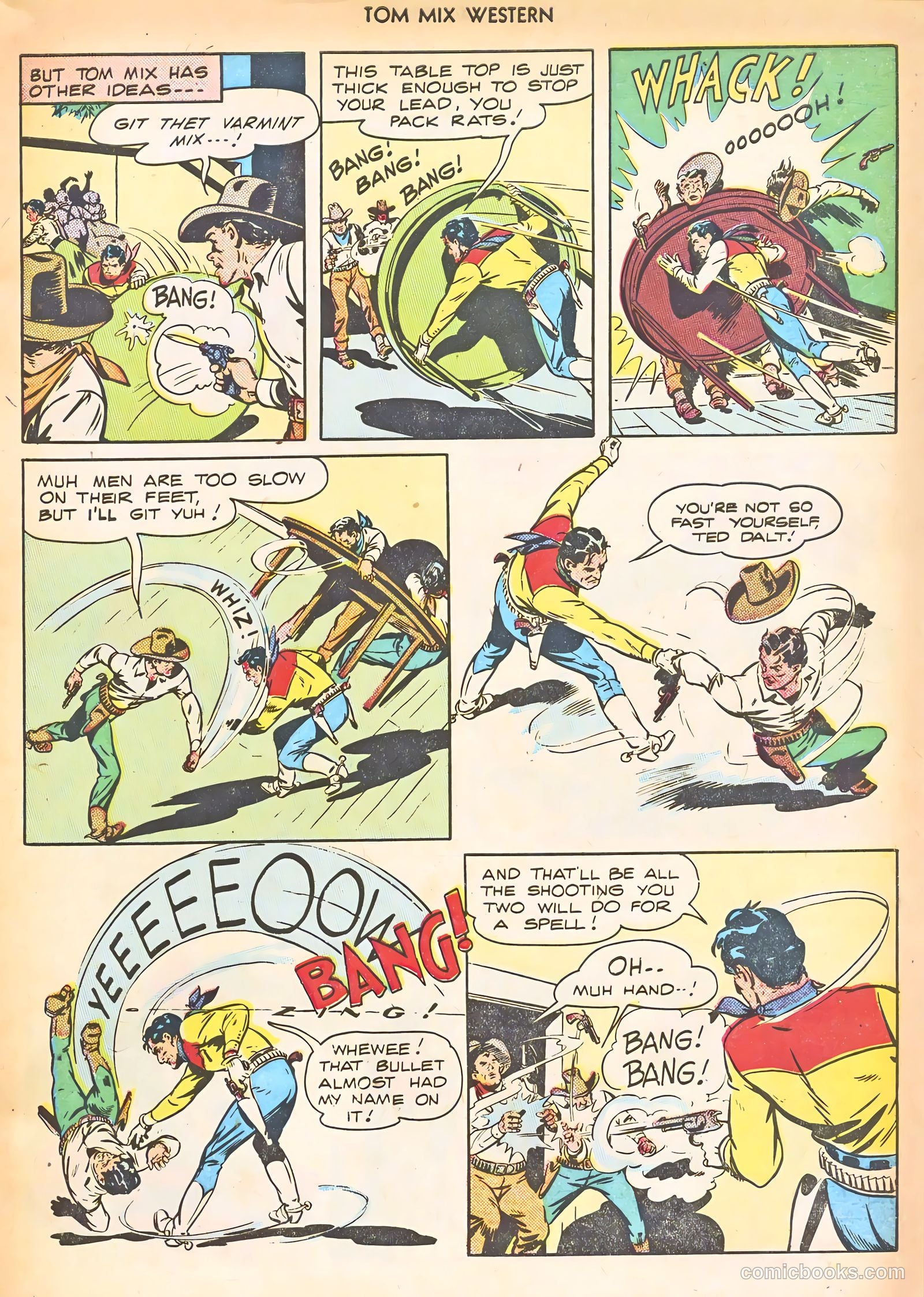 Tom Mix Western #8 — page 21 of 52