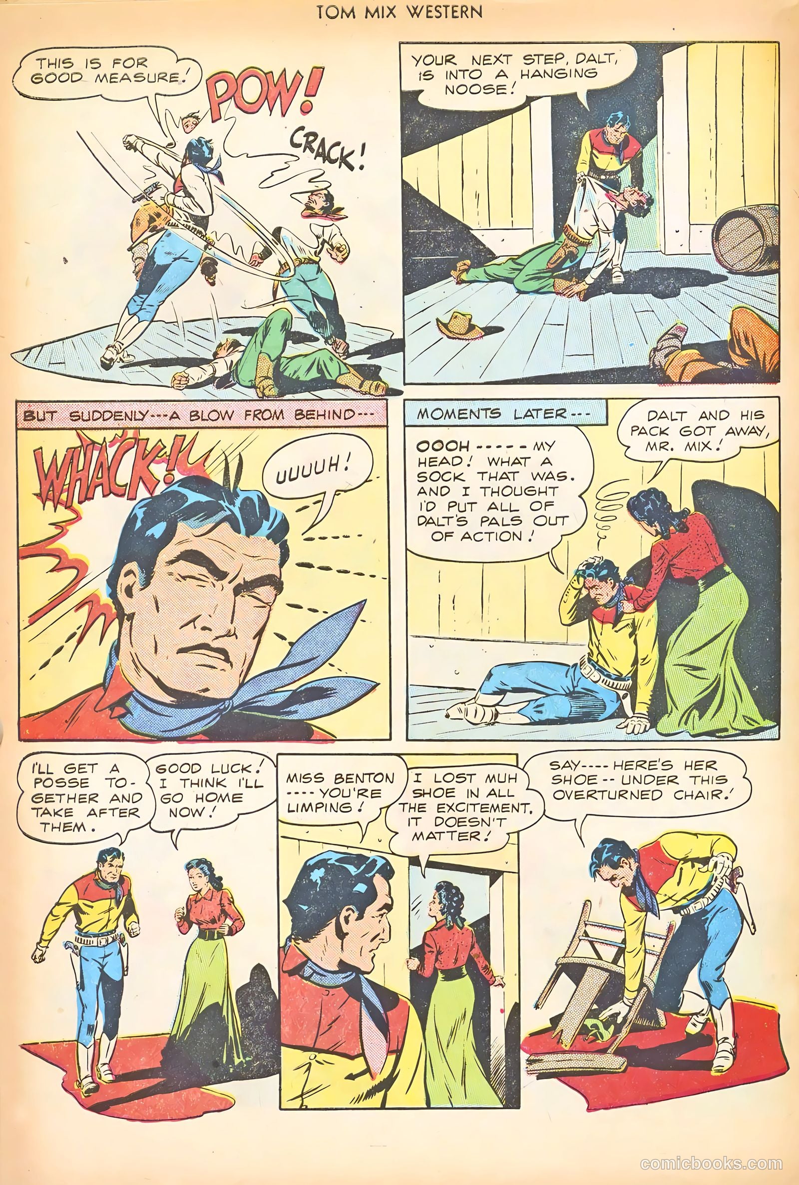 Tom Mix Western #8 — page 22 of 52