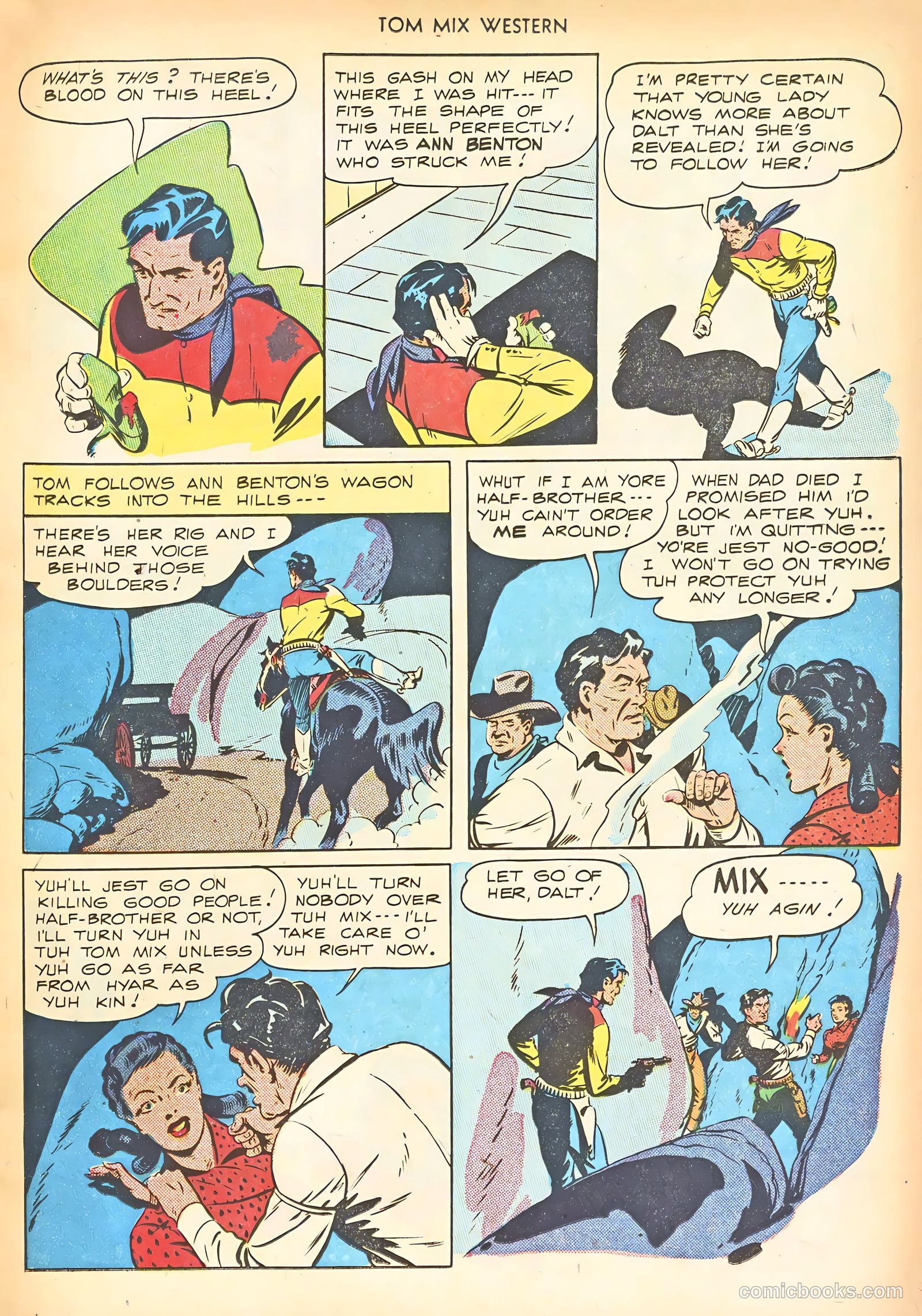 Tom Mix Western #8 — page 23 of 52
