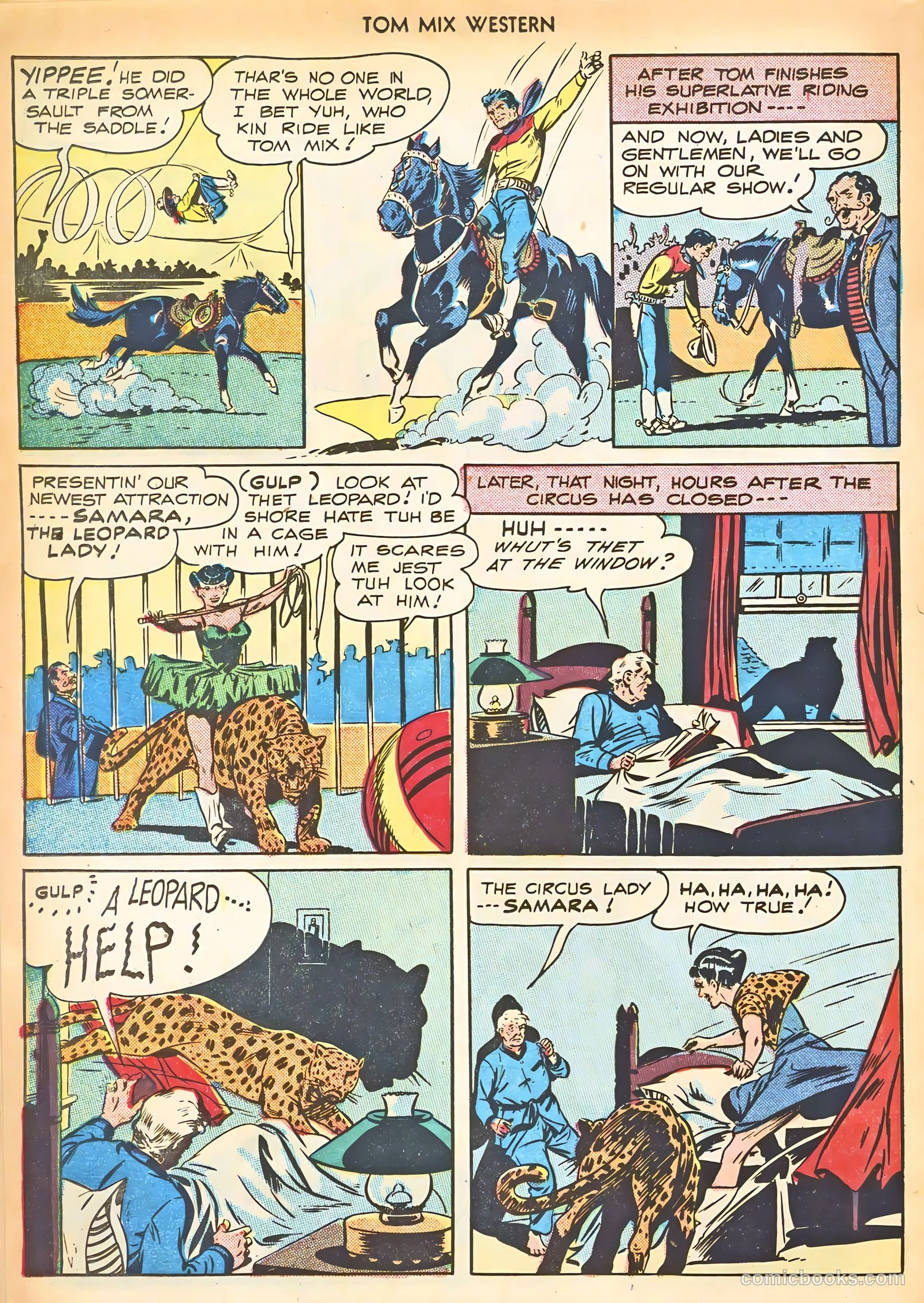 Tom Mix Western #8 — page 28 of 52