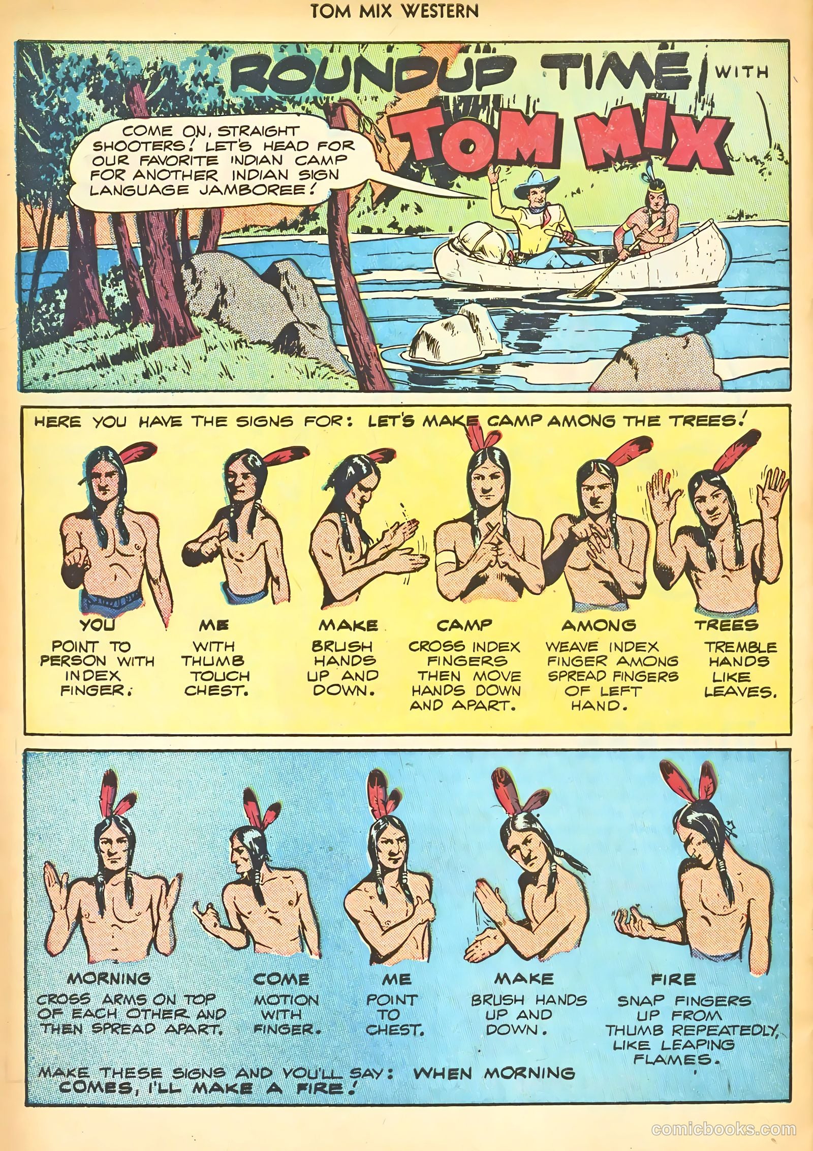 Tom Mix Western #8 — page 34 of 52