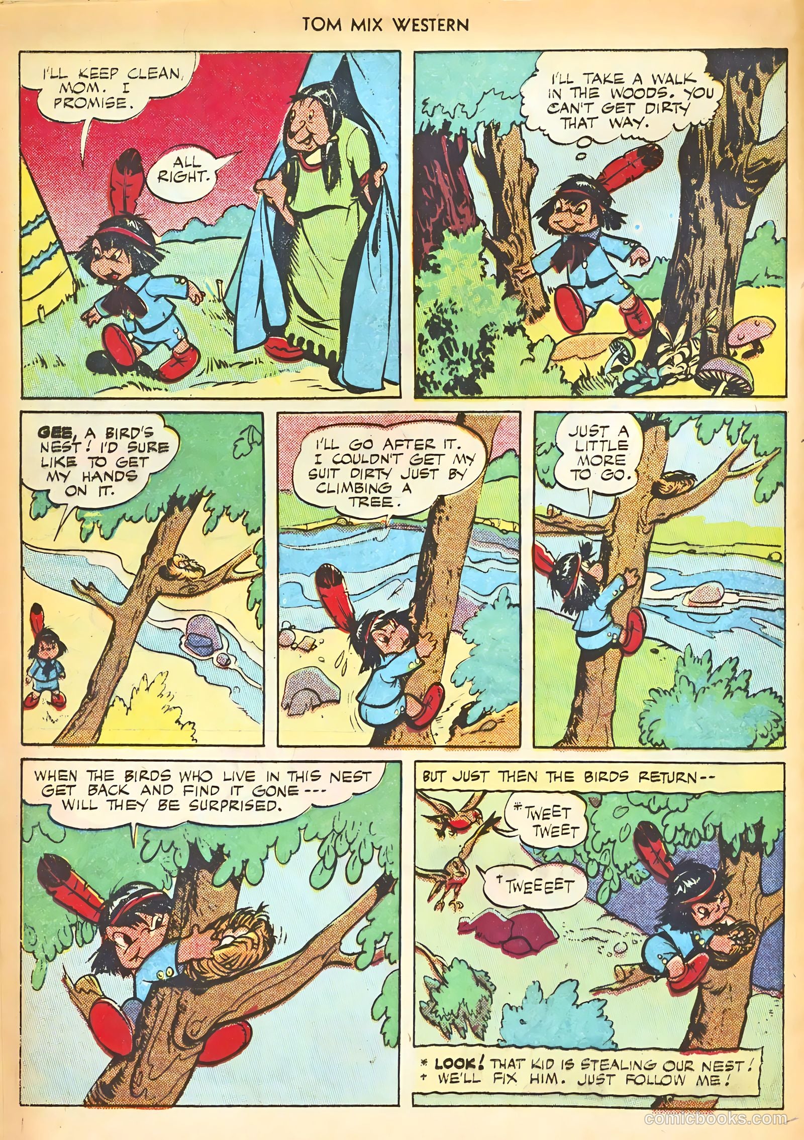 Tom Mix Western #8 — page 36 of 52