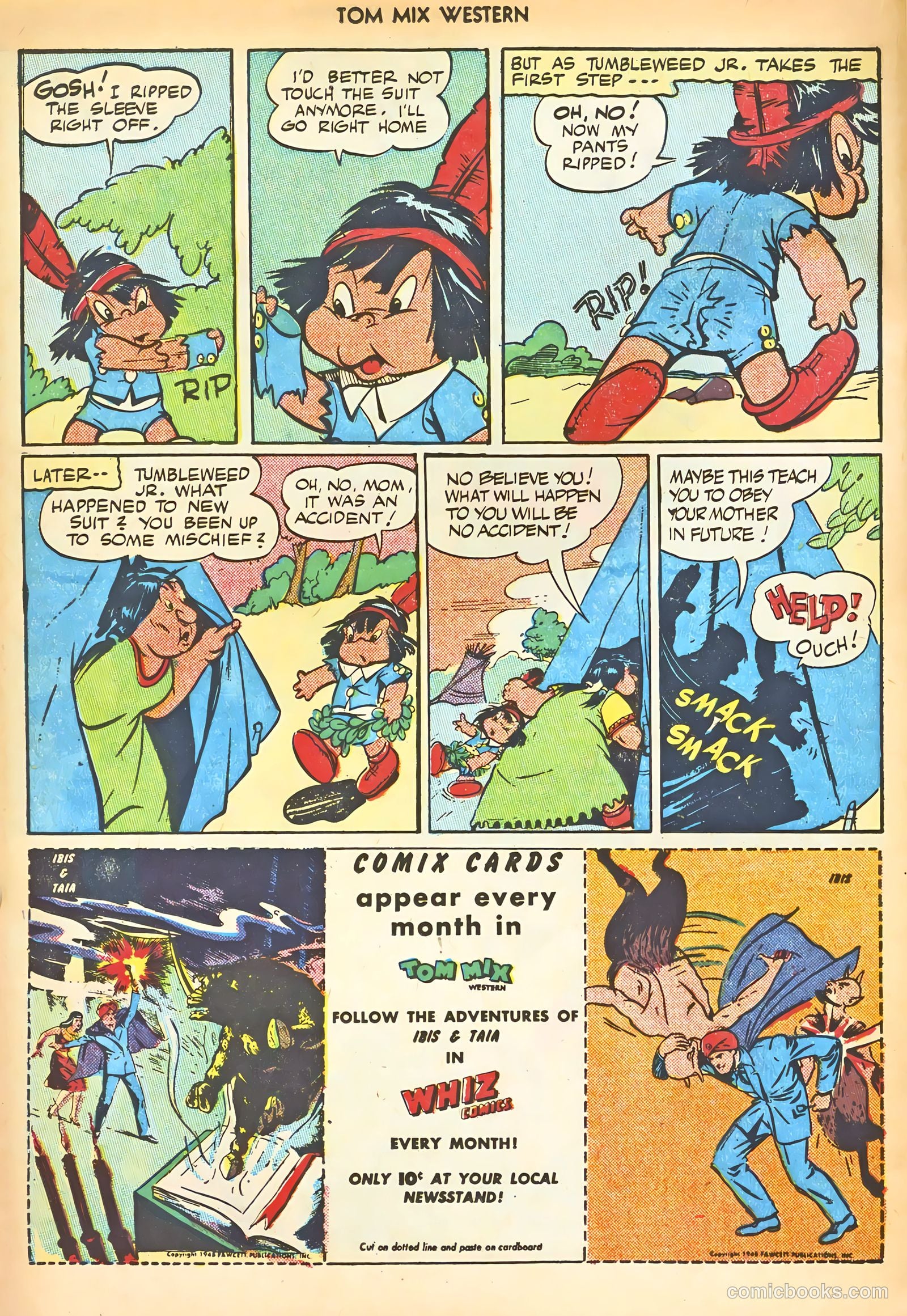 Tom Mix Western #8 — page 38 of 52