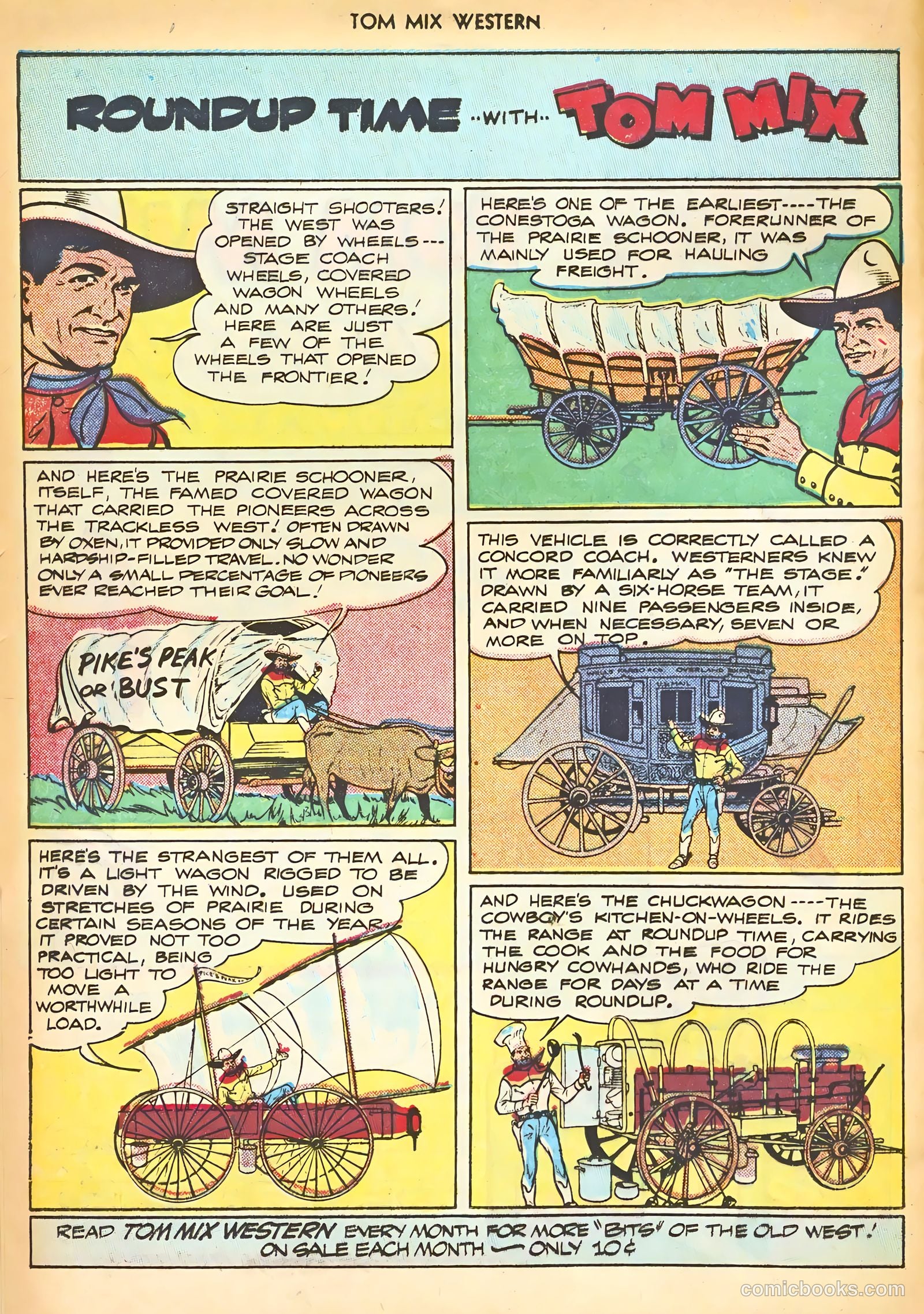 Tom Mix Western #8 — page 40 of 52
