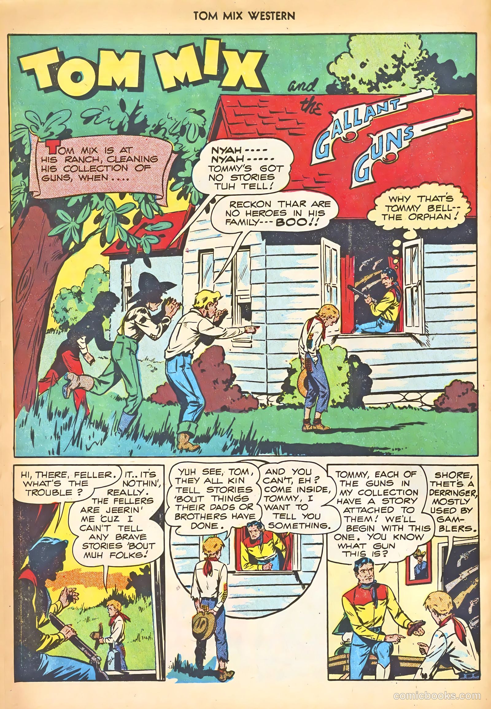 Tom Mix Western #8 — page 42 of 52