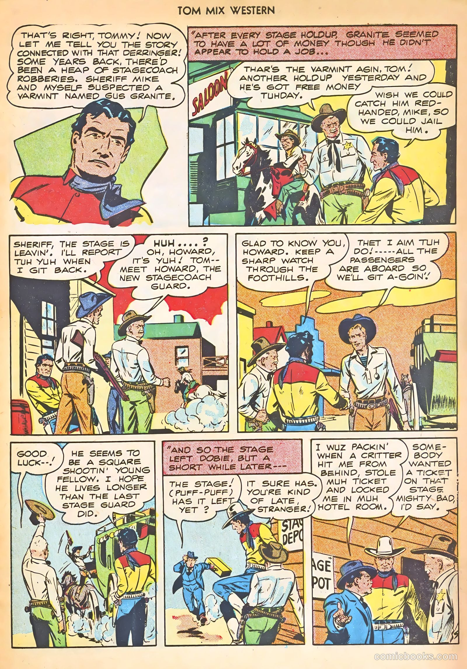 Tom Mix Western #8 — page 43 of 52