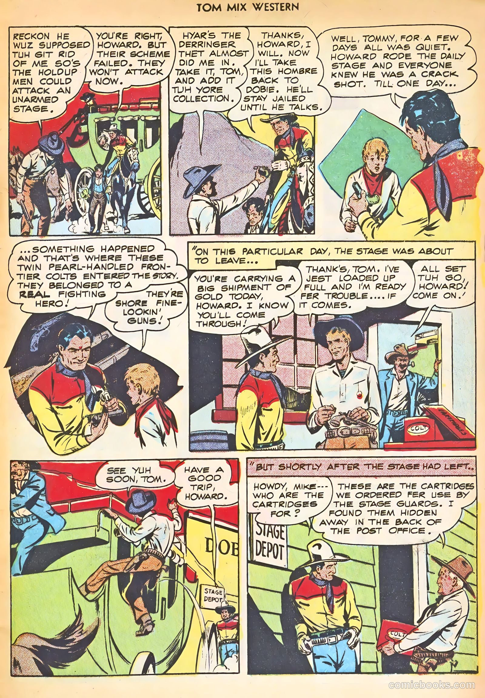 Tom Mix Western #8 — page 45 of 52