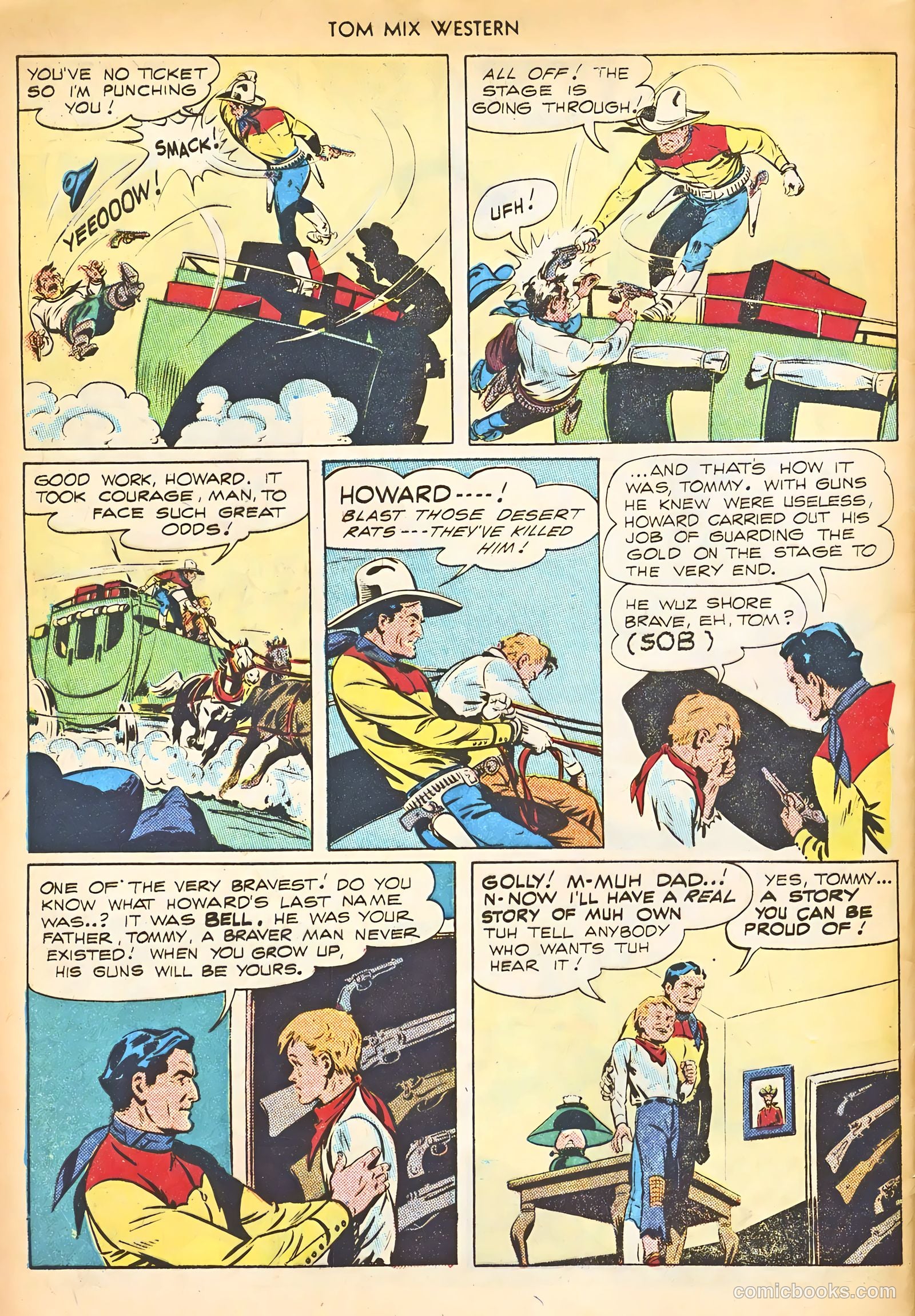 Tom Mix Western #8 — page 48 of 52