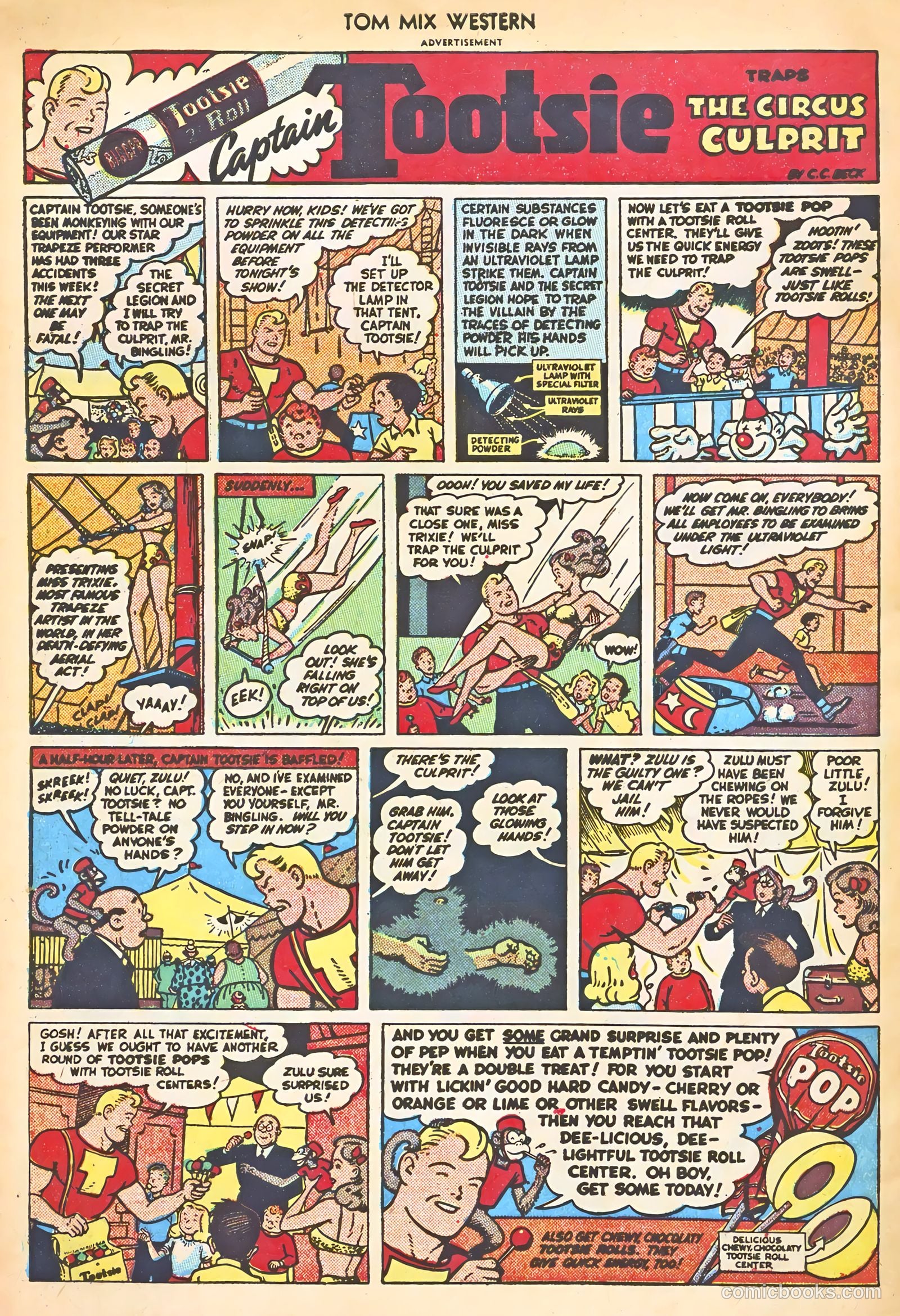 Tom Mix Western #8 — page 50 of 52
