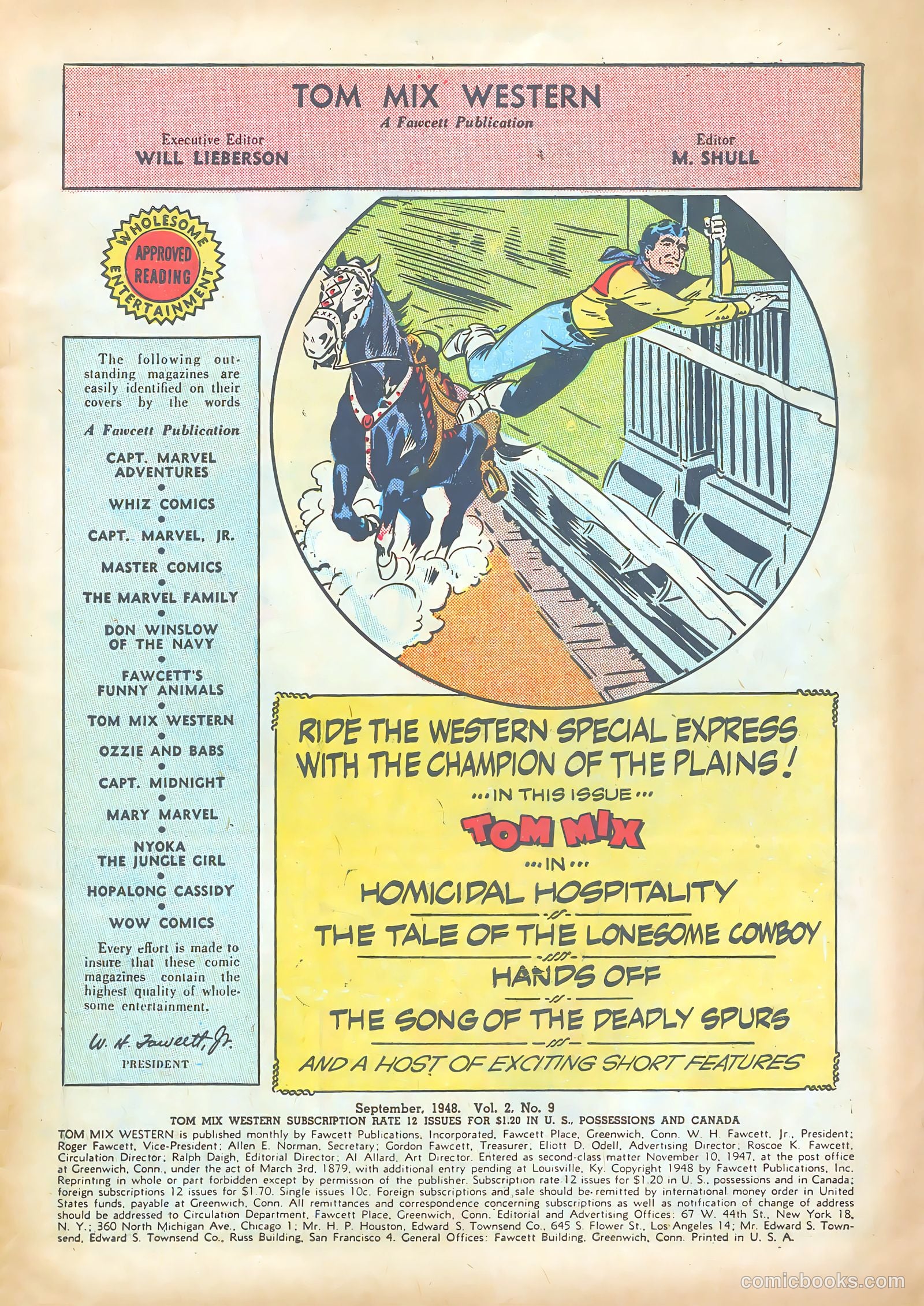 Tom Mix Western #9 — page 3 of 52