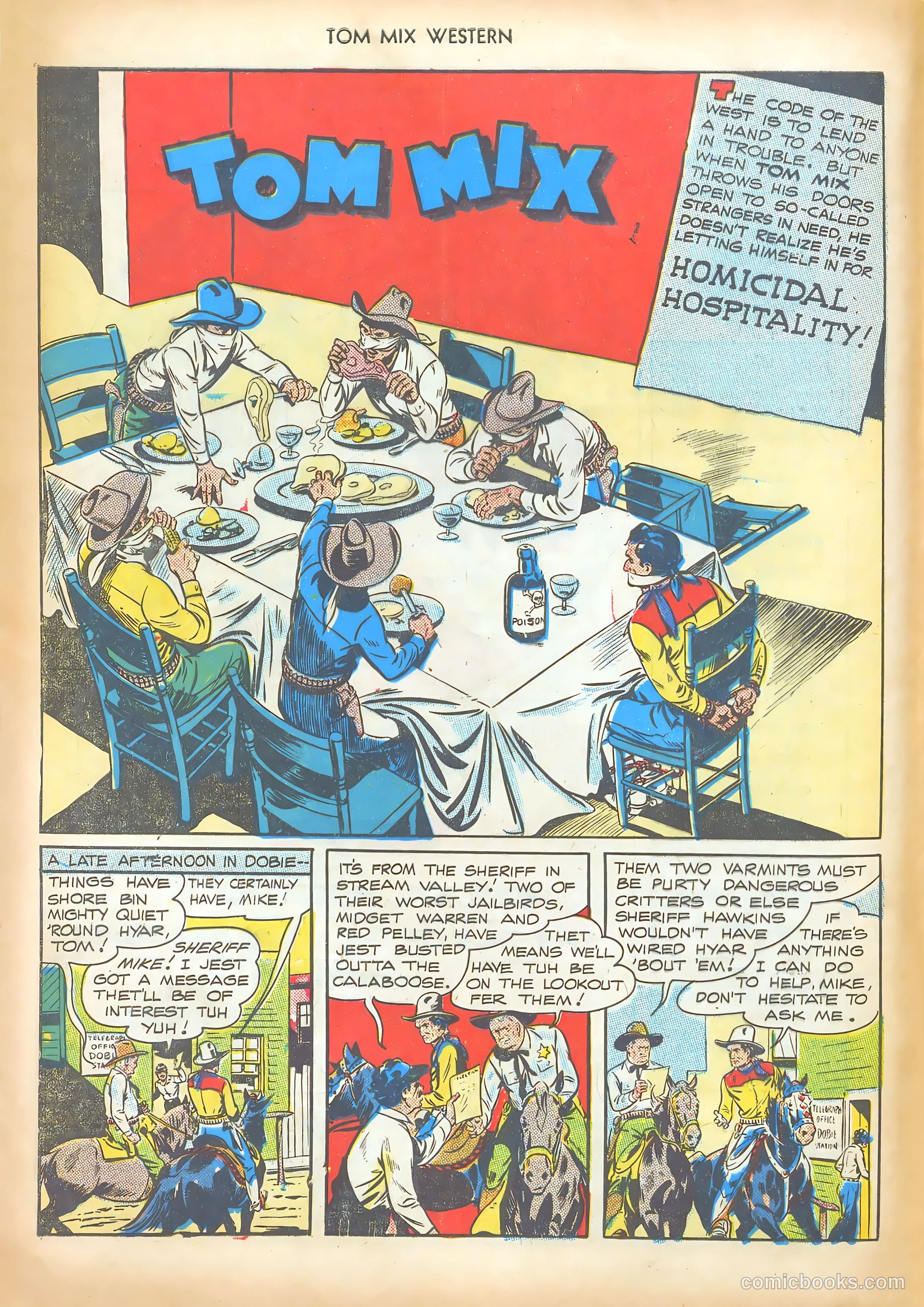 Tom Mix Western #9 — page 4 of 52