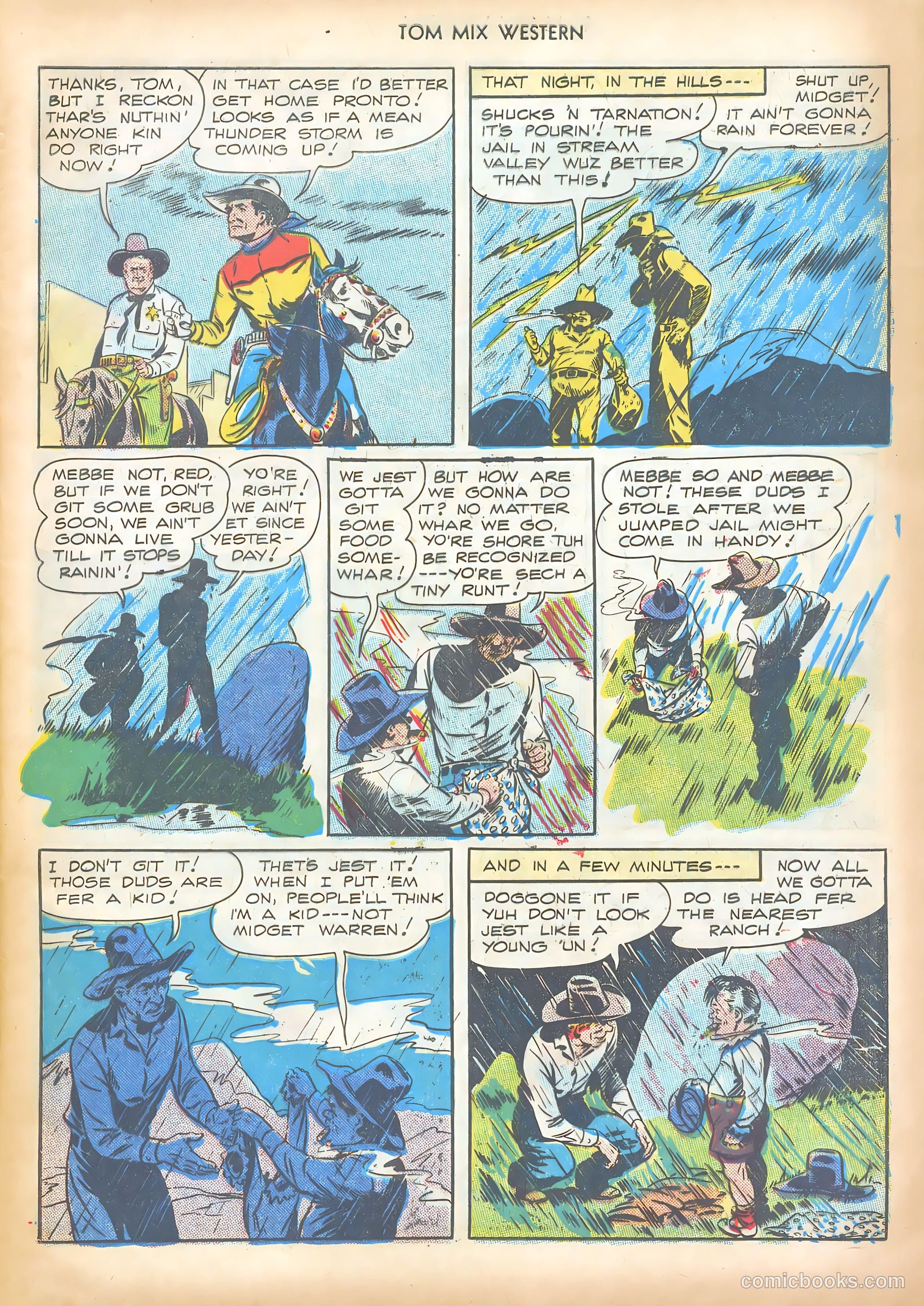 Tom Mix Western #9 — page 5 of 52