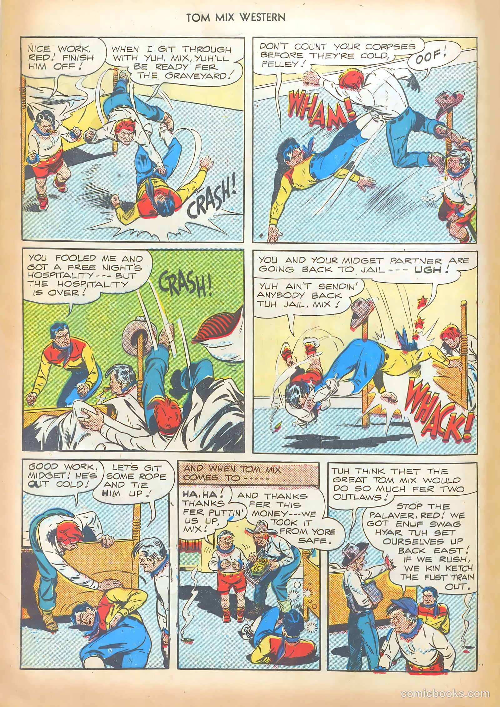 Tom Mix Western #9 — page 8 of 52
