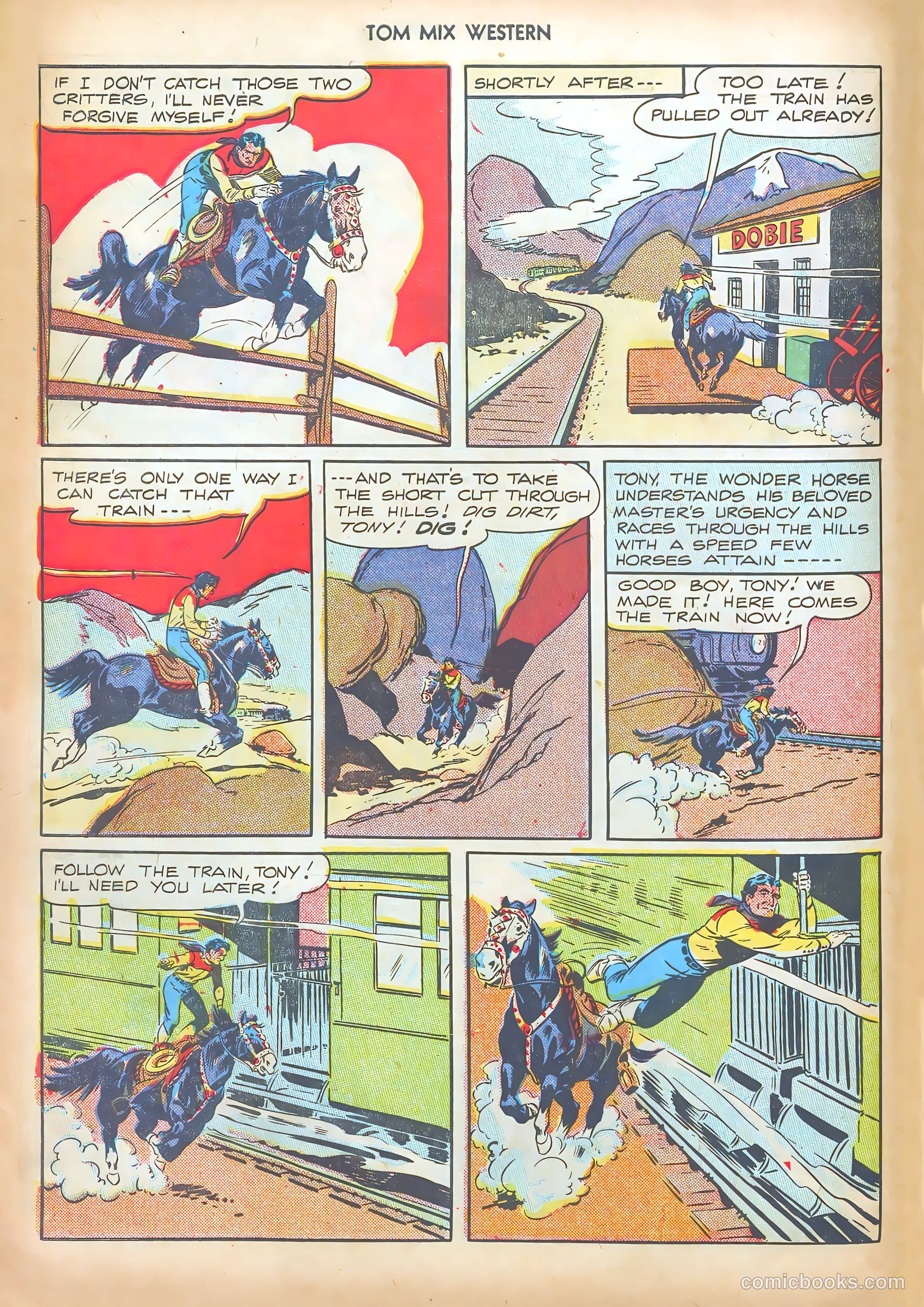 Tom Mix Western #9 — page 10 of 52