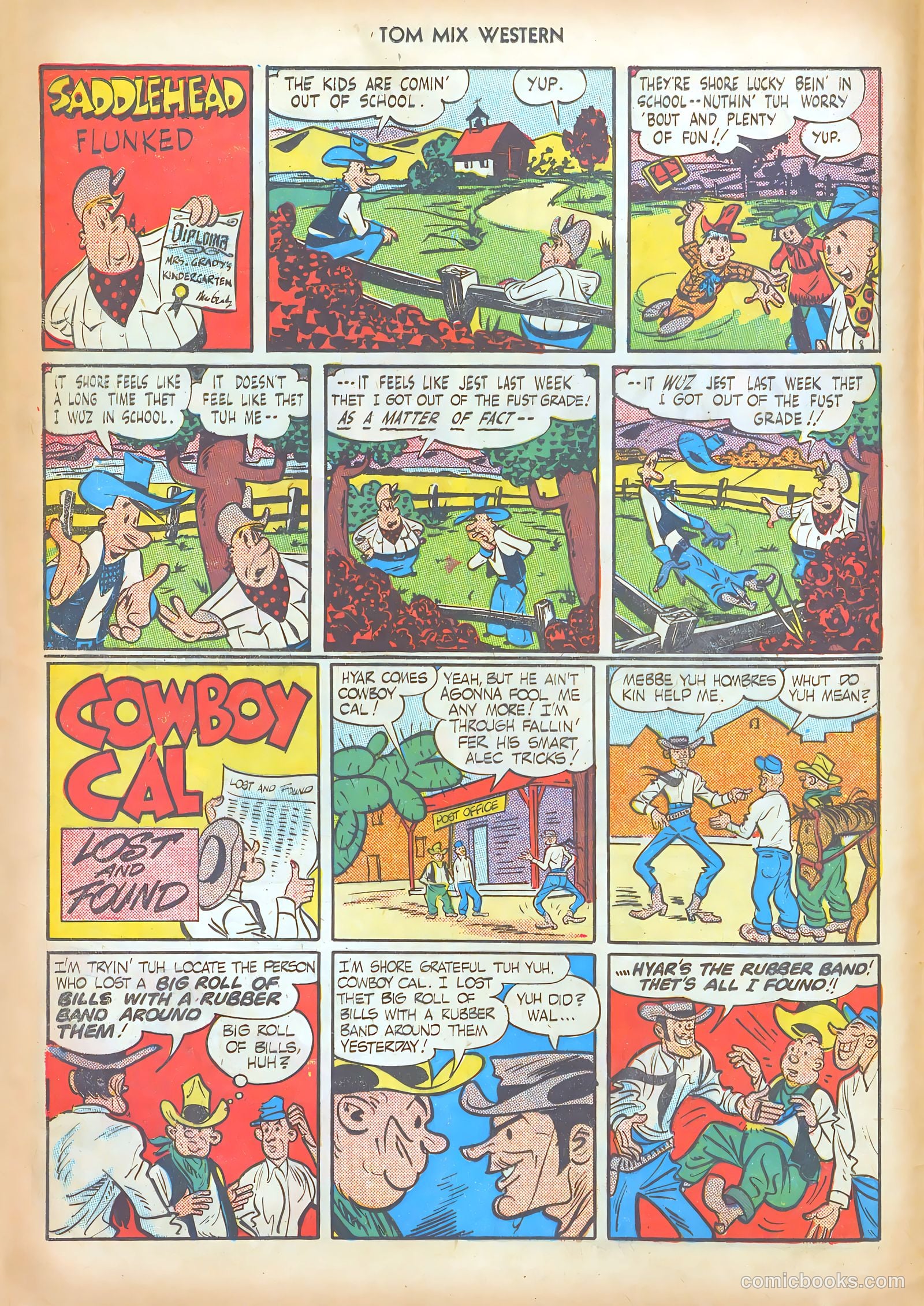 Tom Mix Western #9 — page 12 of 52