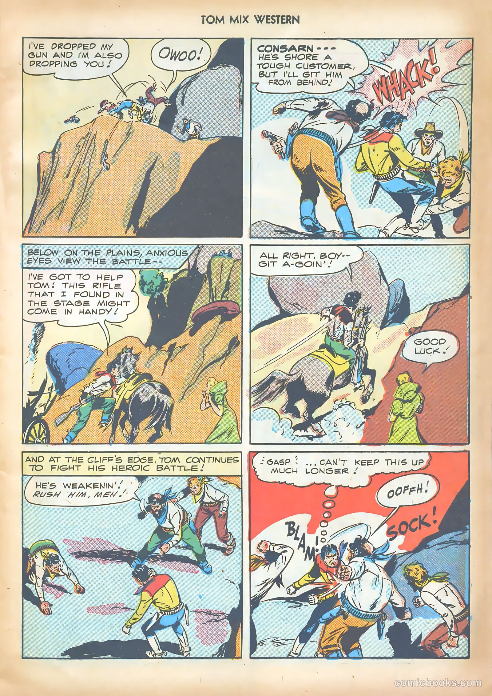 Tom Mix Western #9 — page 19 of 52