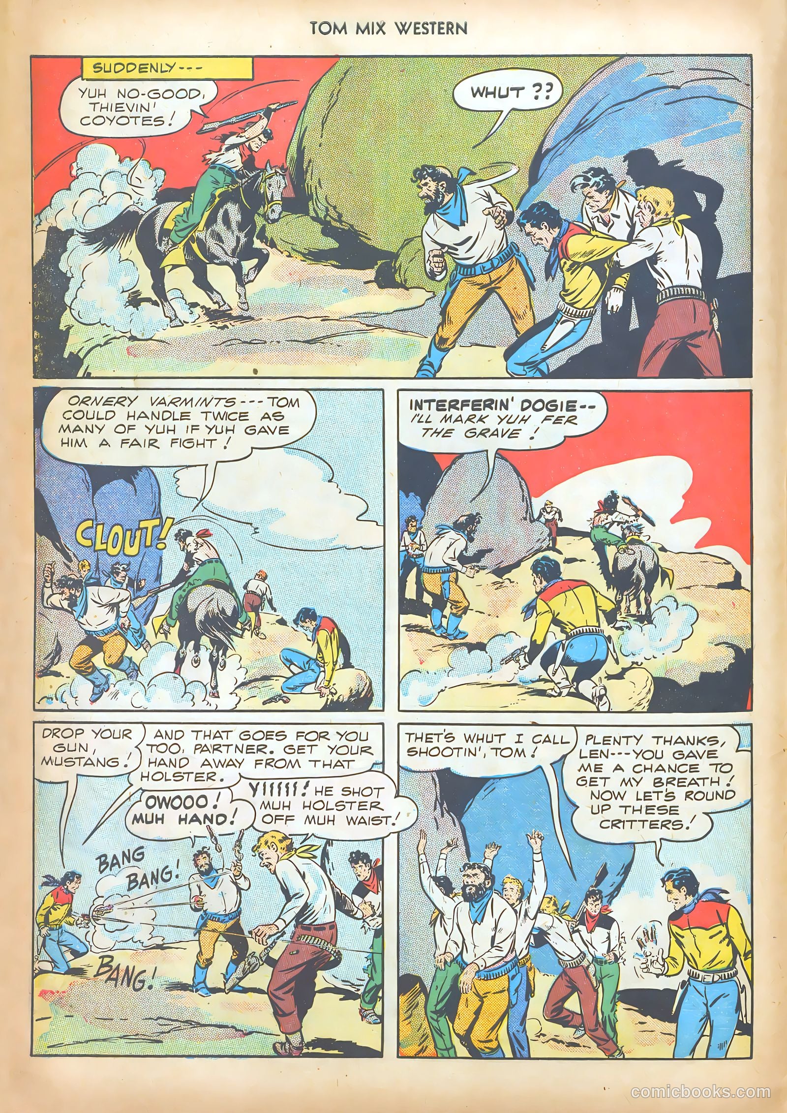 Tom Mix Western #9 — page 20 of 52