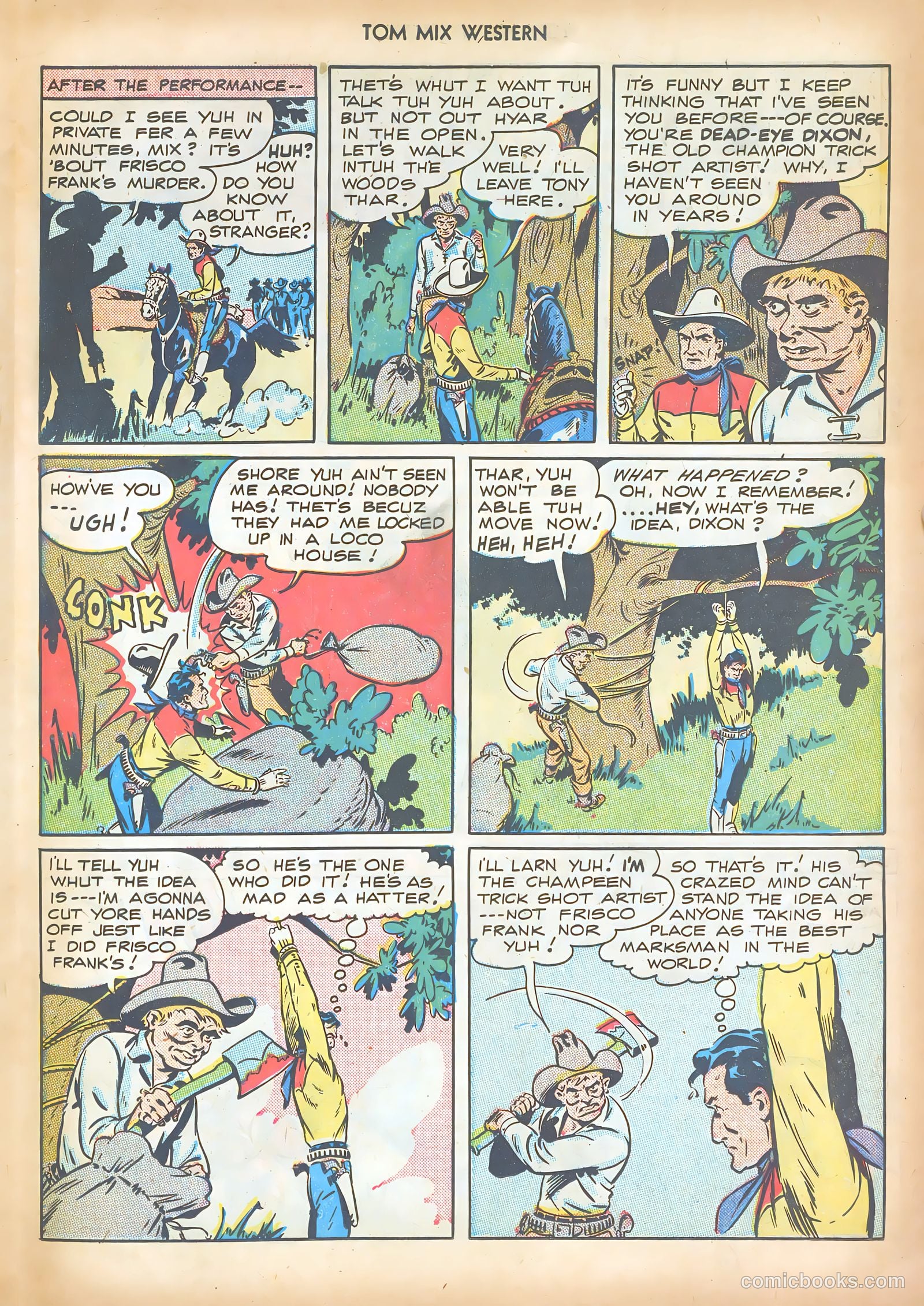 Tom Mix Western #9 — page 27 of 52