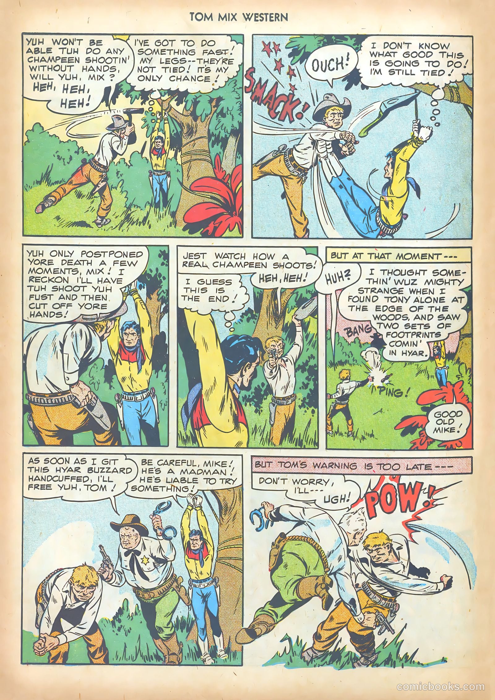 Tom Mix Western #9 — page 28 of 52