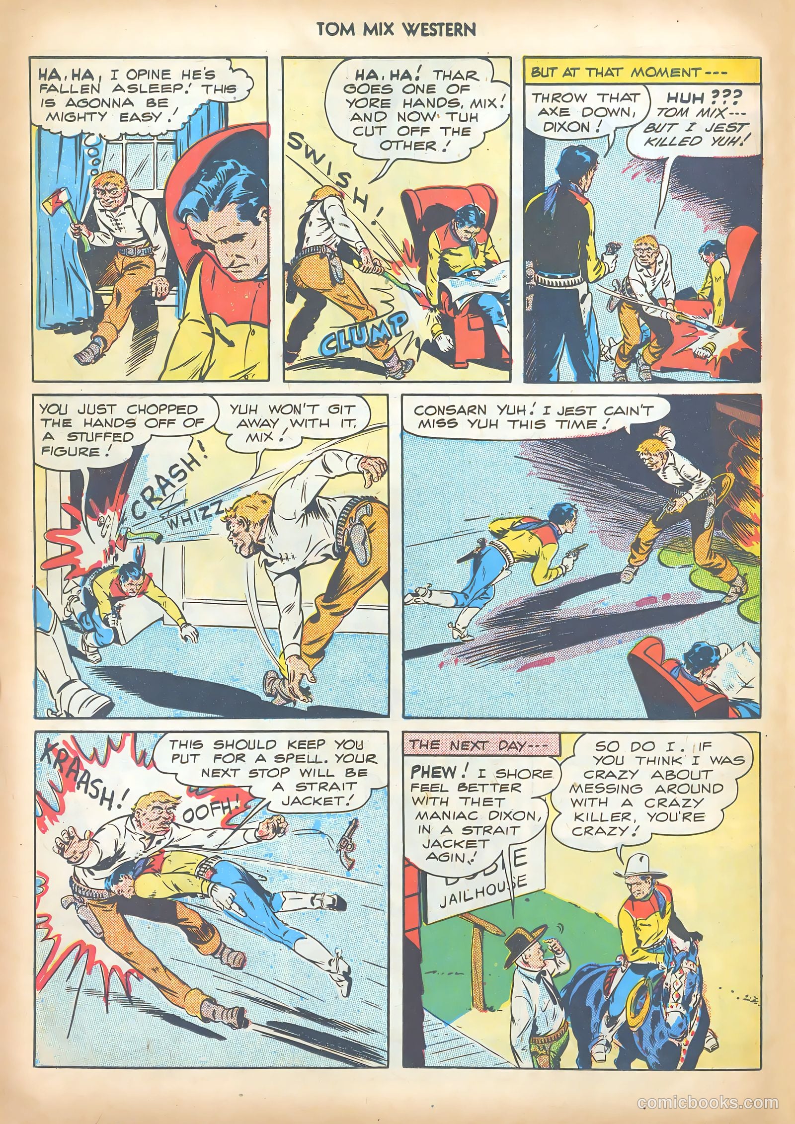 Tom Mix Western #9 — page 30 of 52