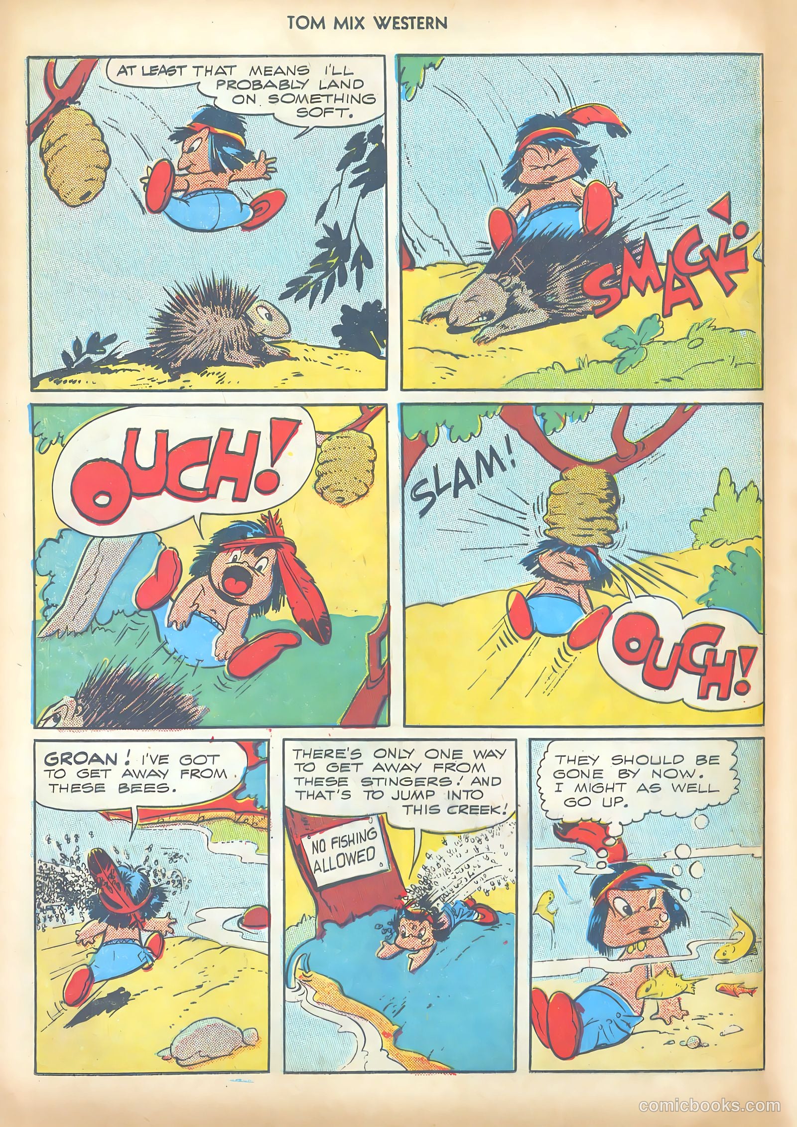 Tom Mix Western #9 — page 36 of 52