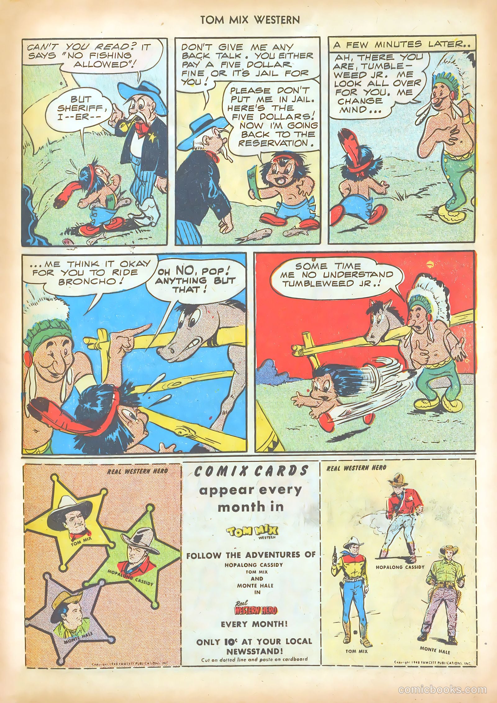 Tom Mix Western #9 — page 37 of 52