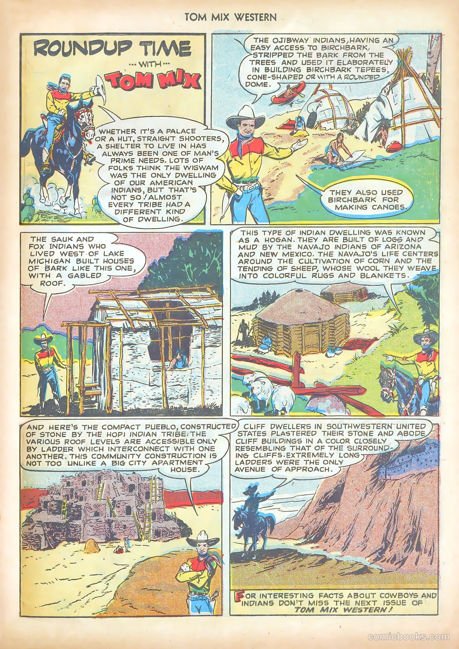 Tom Mix Western #9 — page 39 of 52