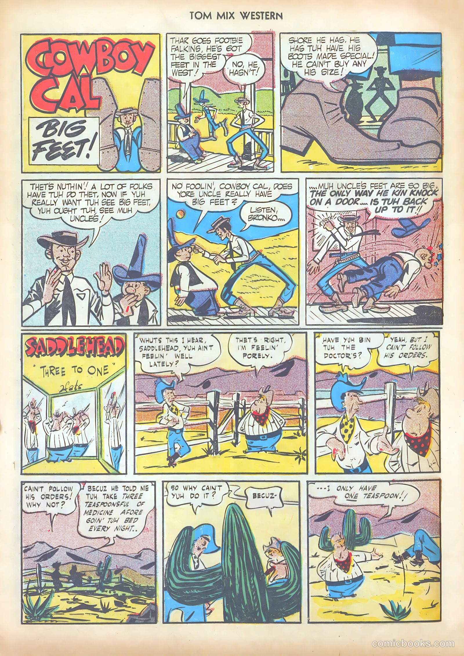 Tom Mix Western #9 — page 40 of 52