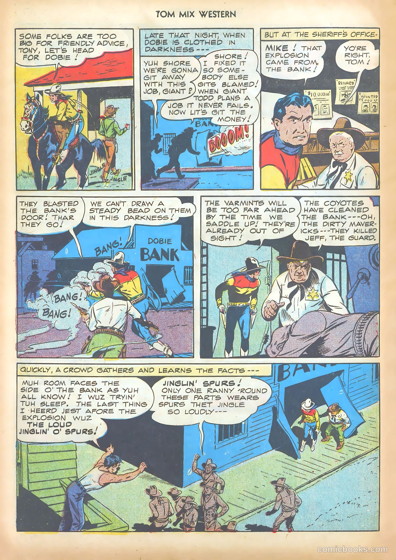 Tom Mix Western #9 — page 44 of 52