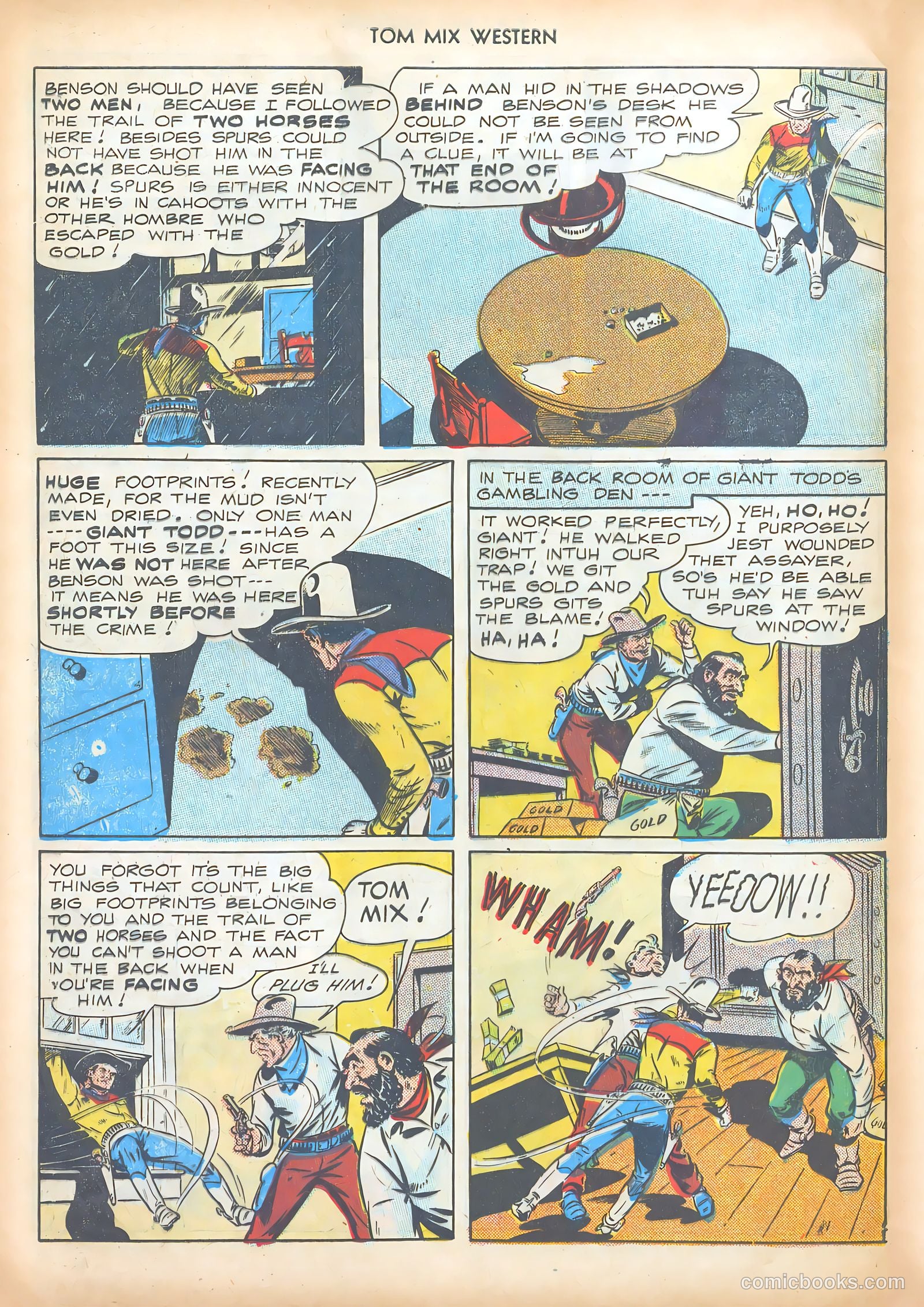 Tom Mix Western #9 — page 48 of 52