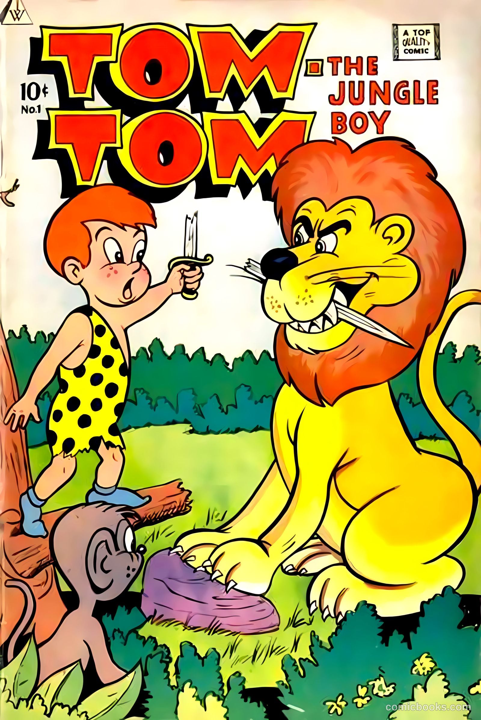 Tom-Tom the Jungle Boy #1 — page 1 of 36