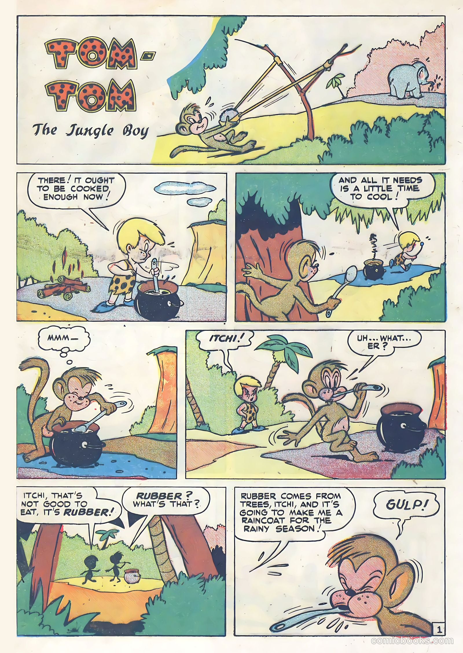 Tom-Tom the Jungle Boy #1 — page 12 of 36